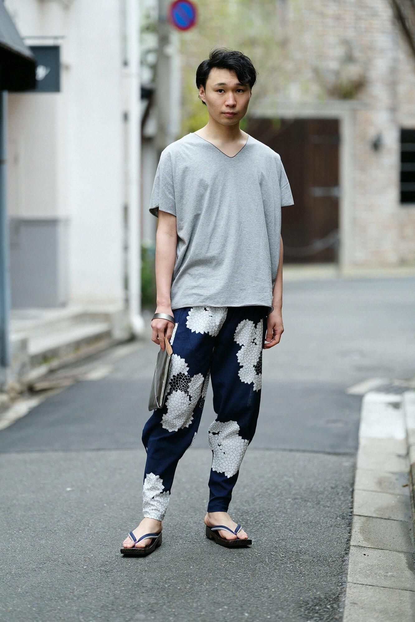 本当に信頼出来る店 - 袖なしジバン／杢灰（もくはい） SOU・SOU （ソウソウ netshop Tシャツ(長袖/七分)