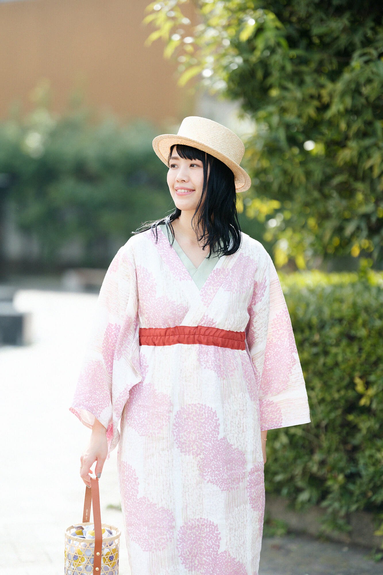 ラフィア カンカン帽／素色（しろいろ） - SOU・SOU netshop　（ソウソウ）　-　『新しい日本文化の創造』
