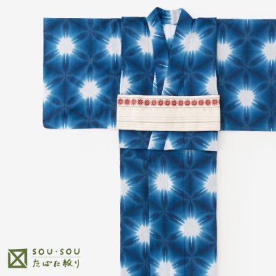 30%OFF】SOU・SOU×京都丸紅 浴衣 反物／折り紙 半夏生（※お仕立て別） - SOU・SOU netshop （ソウソウ） -  『新しい日本文化の創造』