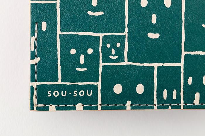 SOU・SOU×クアトロガッツ 小さいふ。／雲間に菊（くもまにきく