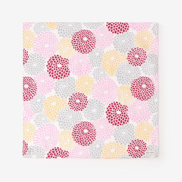 SOU・SOU×丸眞 ハンカチーフ／菊づくし - SOU・SOU netshop