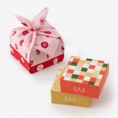 ■伊藤軒×SOU・SOU／菓子風呂敷包み 紅色（べにいろ）
