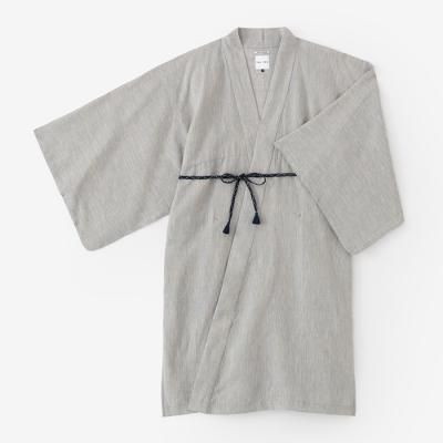 net限定】麻 小袖羽織（こそでばおり） 長丈（ながたけ）／濡羽