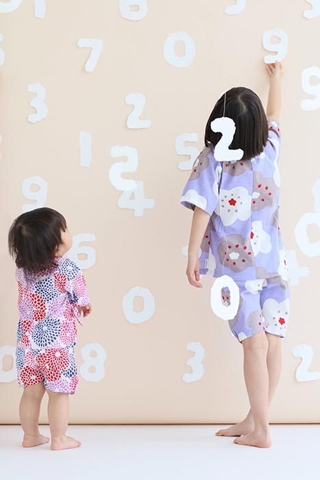 ソウソウ　いせもめん わらべき　こどもじんべい　そすう  こんいろ　140 新品 ソウソウ いせもめん わらべき こどもじんべい そすう こんいろ