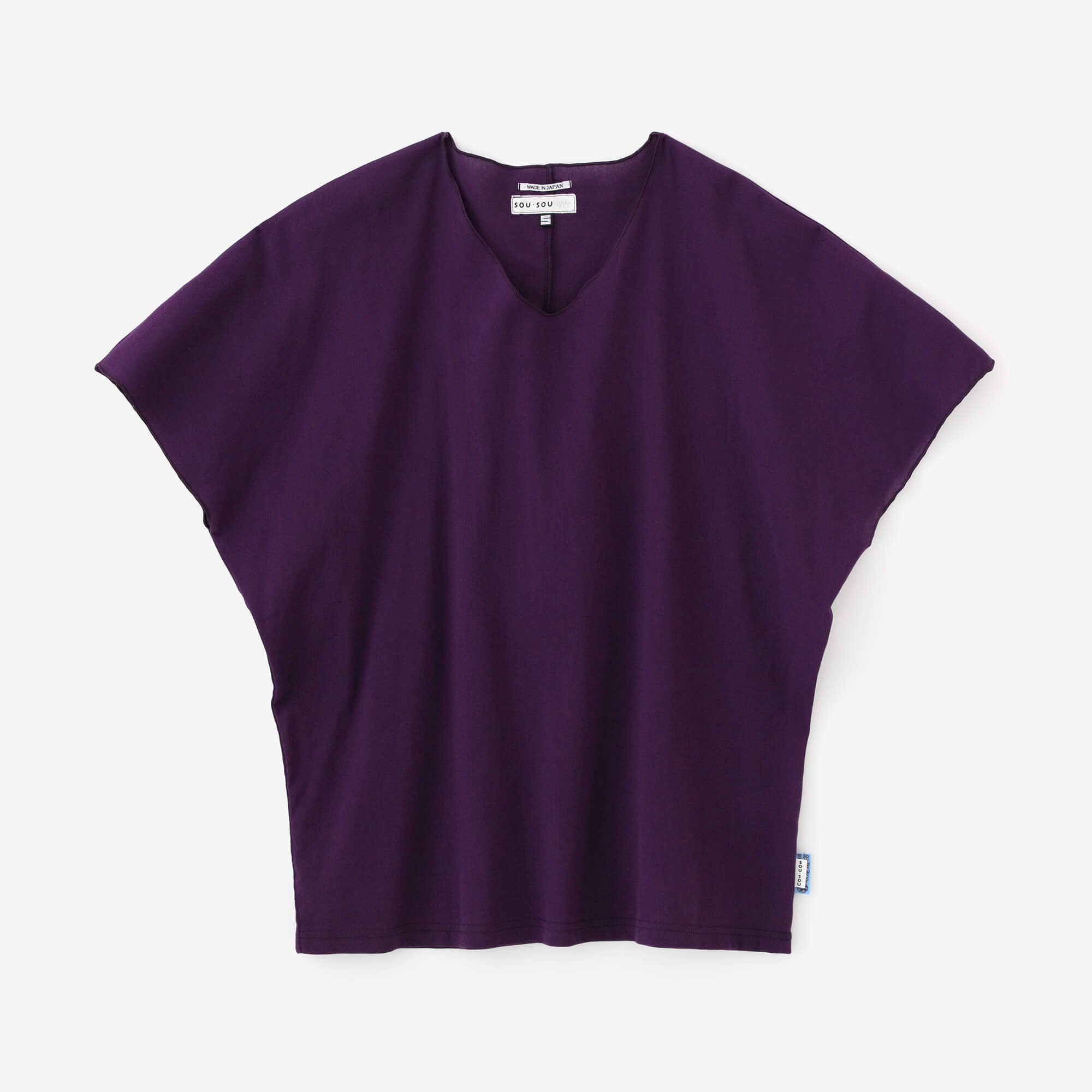 高島縮 40/40 袖なしジバン／紫紺（しこん） - SOU・SOU netshop　（ソウソウ）　-　『新しい日本文化の創造』