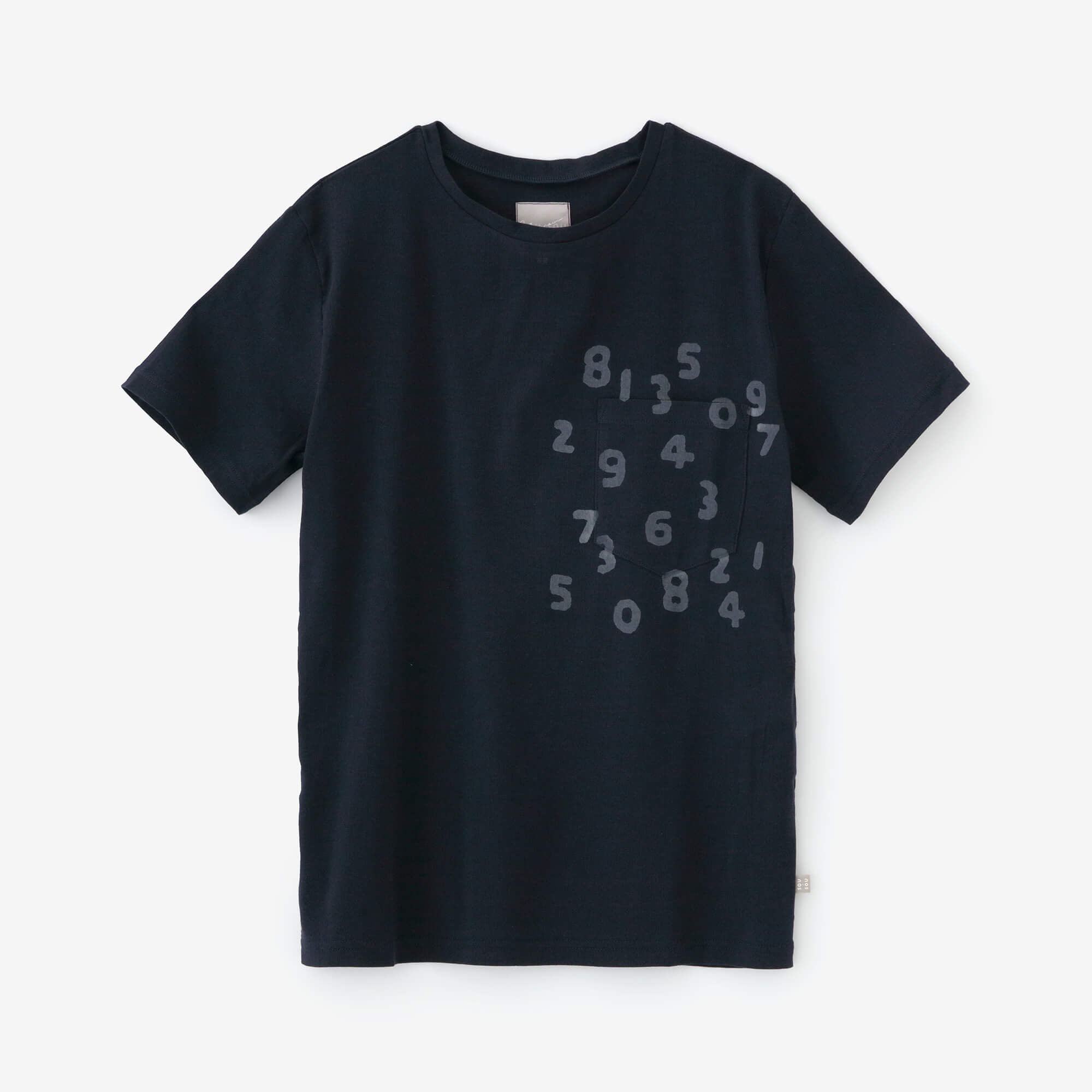高島縮 40/40 半袖ポケットTシャツ／留紺（とめこん）×SO-SU-U昆 - SOU・SOU netshop　（ソウソウ）　-　 『新しい日本文化の創造』