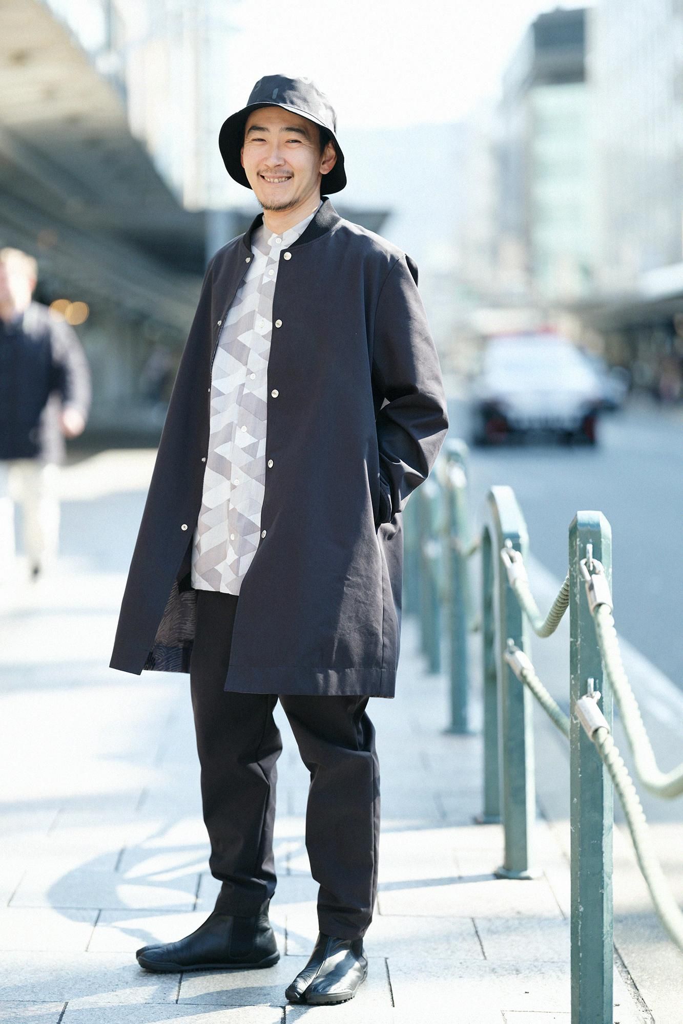 予約】高島縮 20/20 スタンドカラーシャツ SP／たがいちがい（※3月11日頃発送予定） - SOU・SOU netshop （ソウソウ） -  『新しい日本文化の創造』
