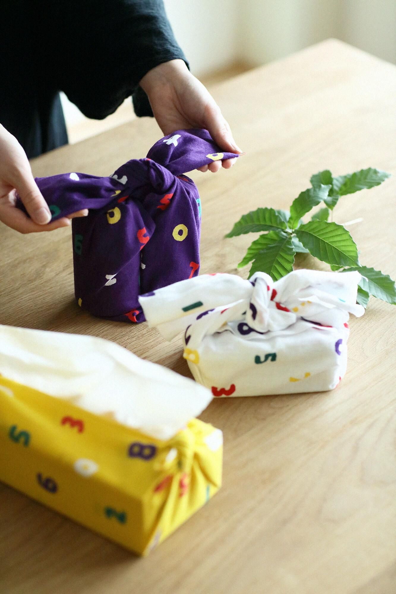 伊勢木綿 textile手ぬぐい／SO-SU-U 五行（ごぎょう） 水（みず