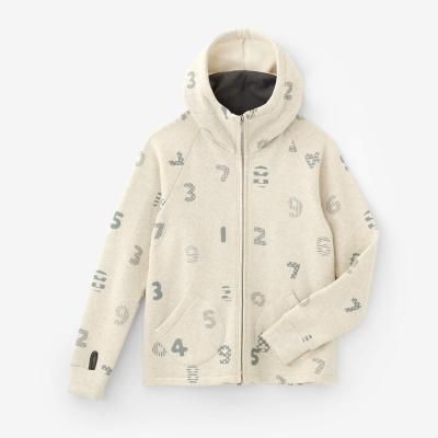 net限定】裏毛 BIKEパーカー／SO-SU-Uと余白（よはく） 鈍色（に