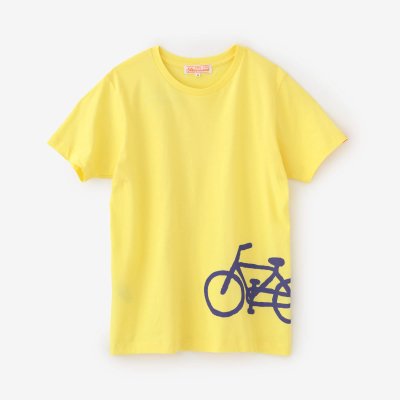 チャリンコ 半袖Tシャツ2／檸檬色（れもんいろ）