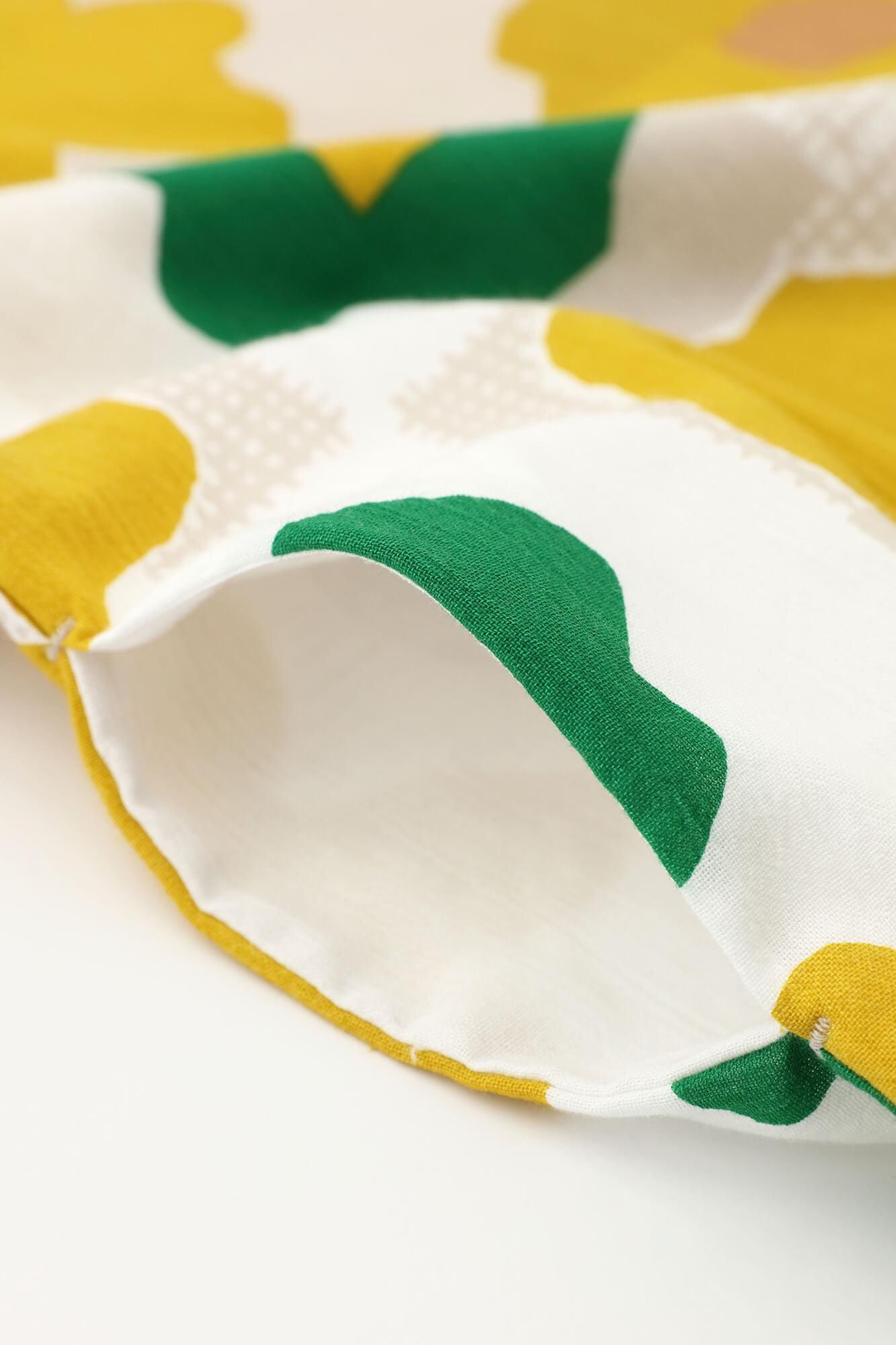 一回着　ソウソウ　今季新作超人気　高島縮 20/20 長方形衣　花くすだま 高島縮 20/20 長方形衣（ちょうほうけい）／花くすだま