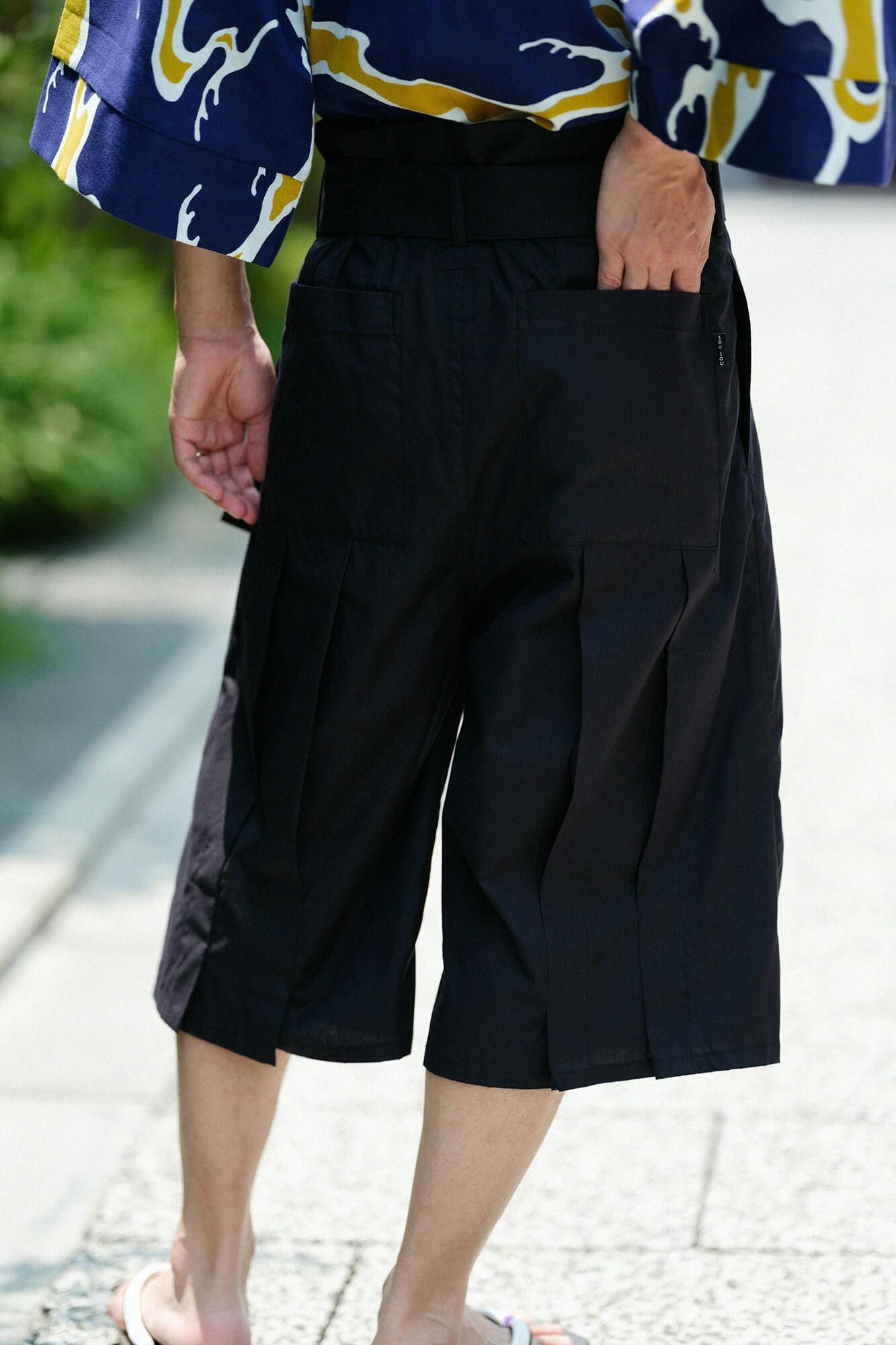 sousou ソウソウ 傾衣 Lサイズ タッグワイドパンツ 毛65% 袴形