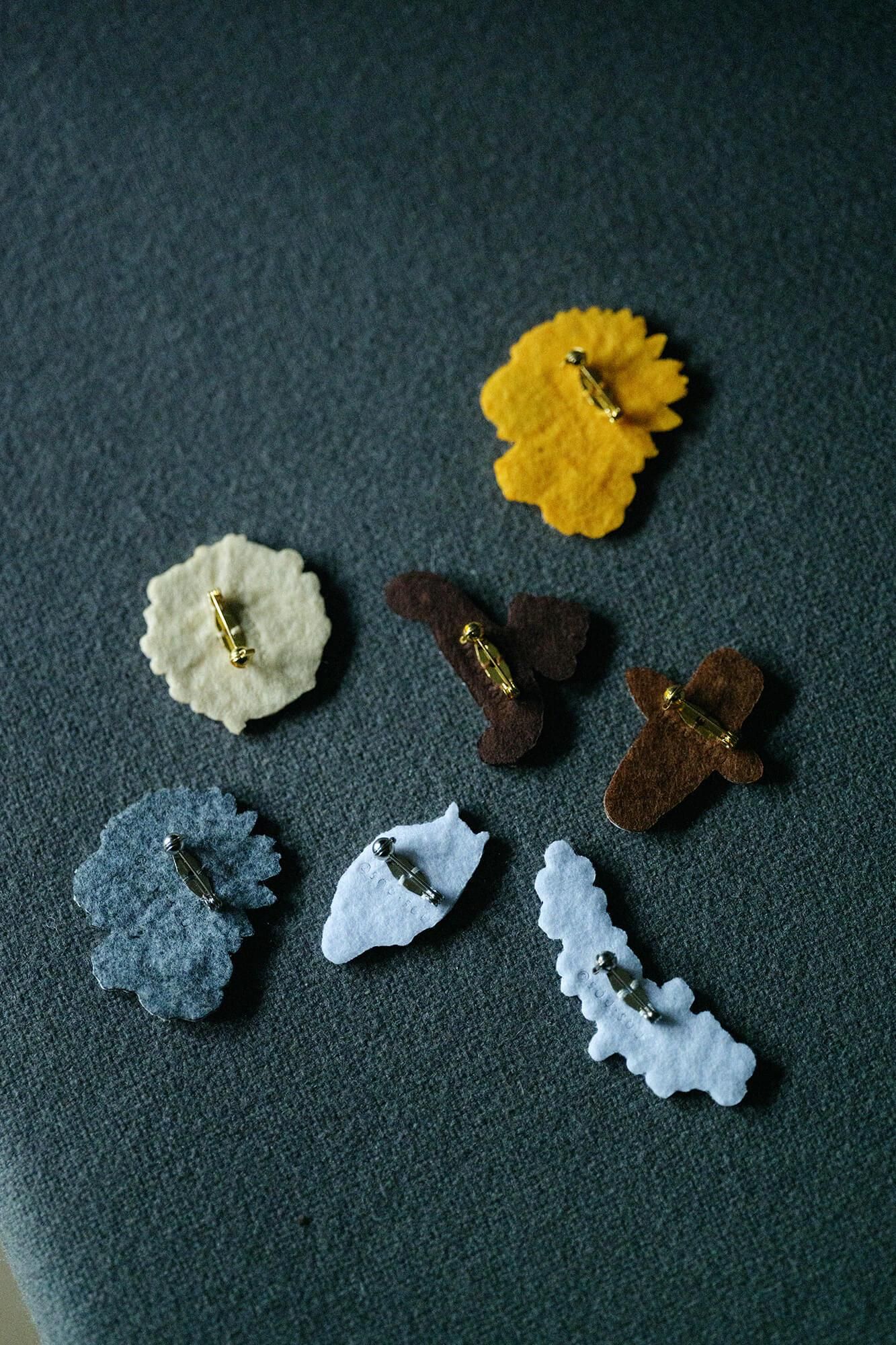 刺繍飾り（ししゅうかざり）／土偶（どぐう） 板状（ばんじょう