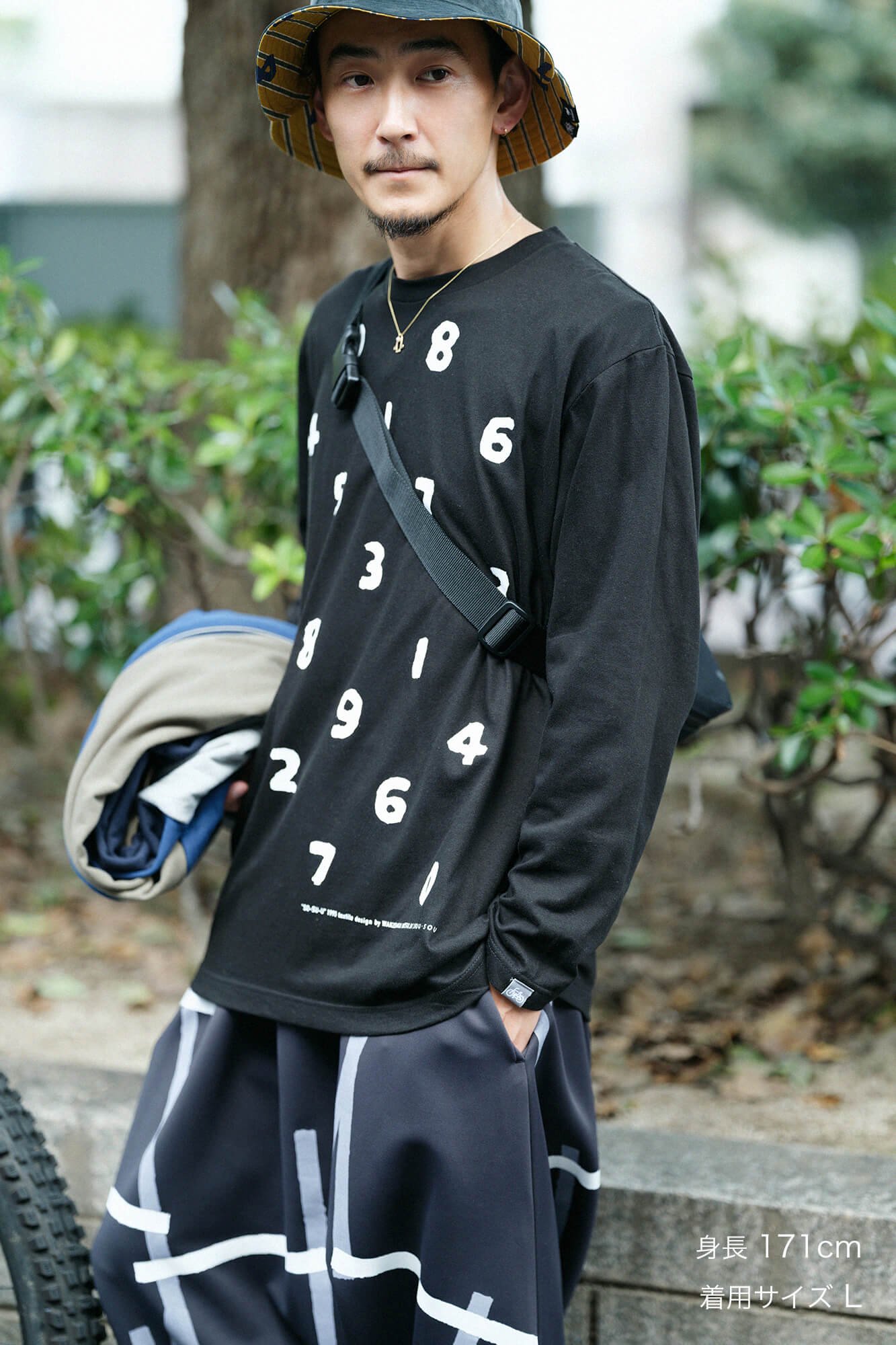 SO-SU-U 長袖Tシャツ [5.6]／ブラック×ホワイト - SOU・SOU netshop　（ソウソウ）　-　『新しい日本文化の創造』