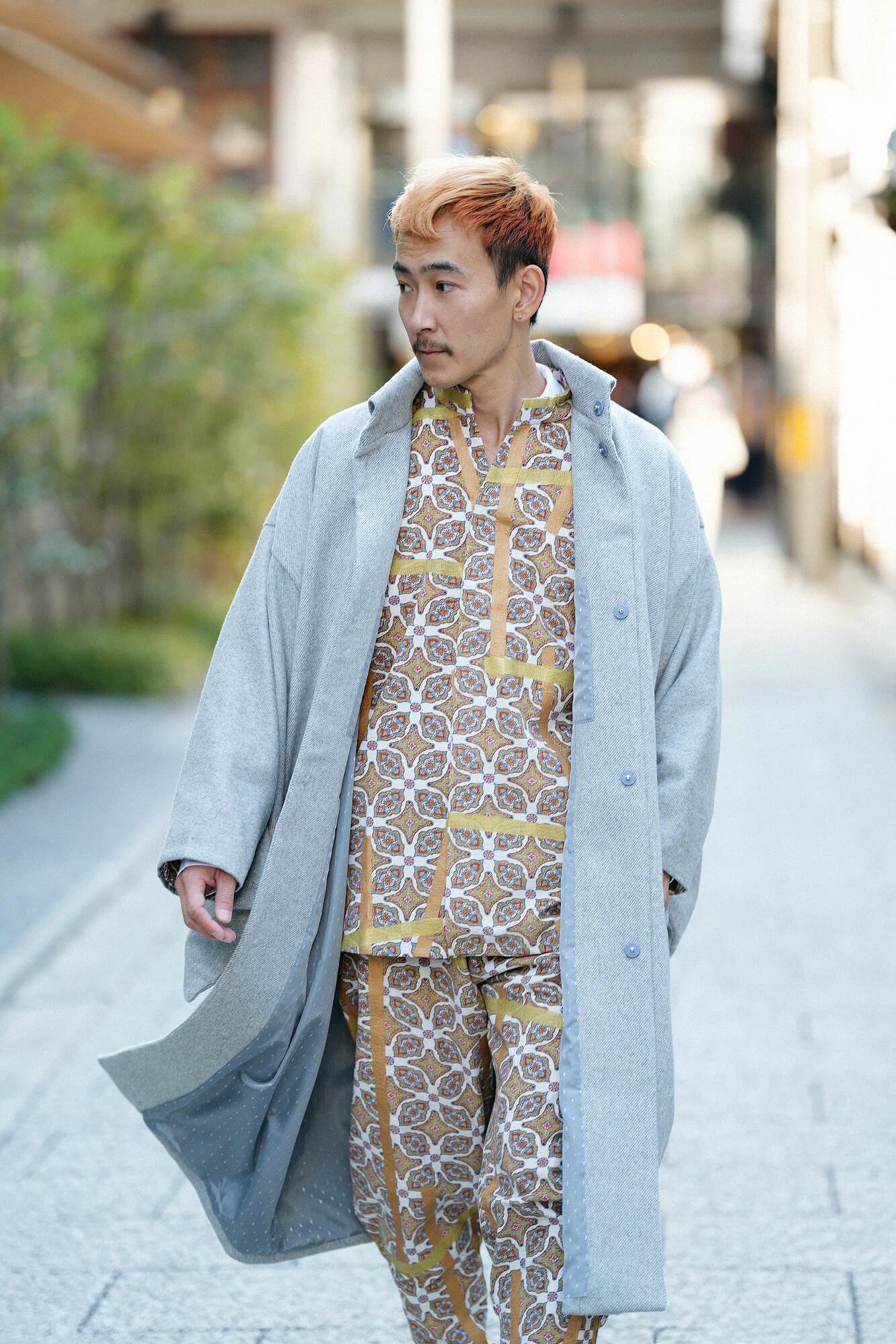 立衿 筒袖襯衣 - SOU・SOU netshop （ソウソウ） - 『新しい日本文化の