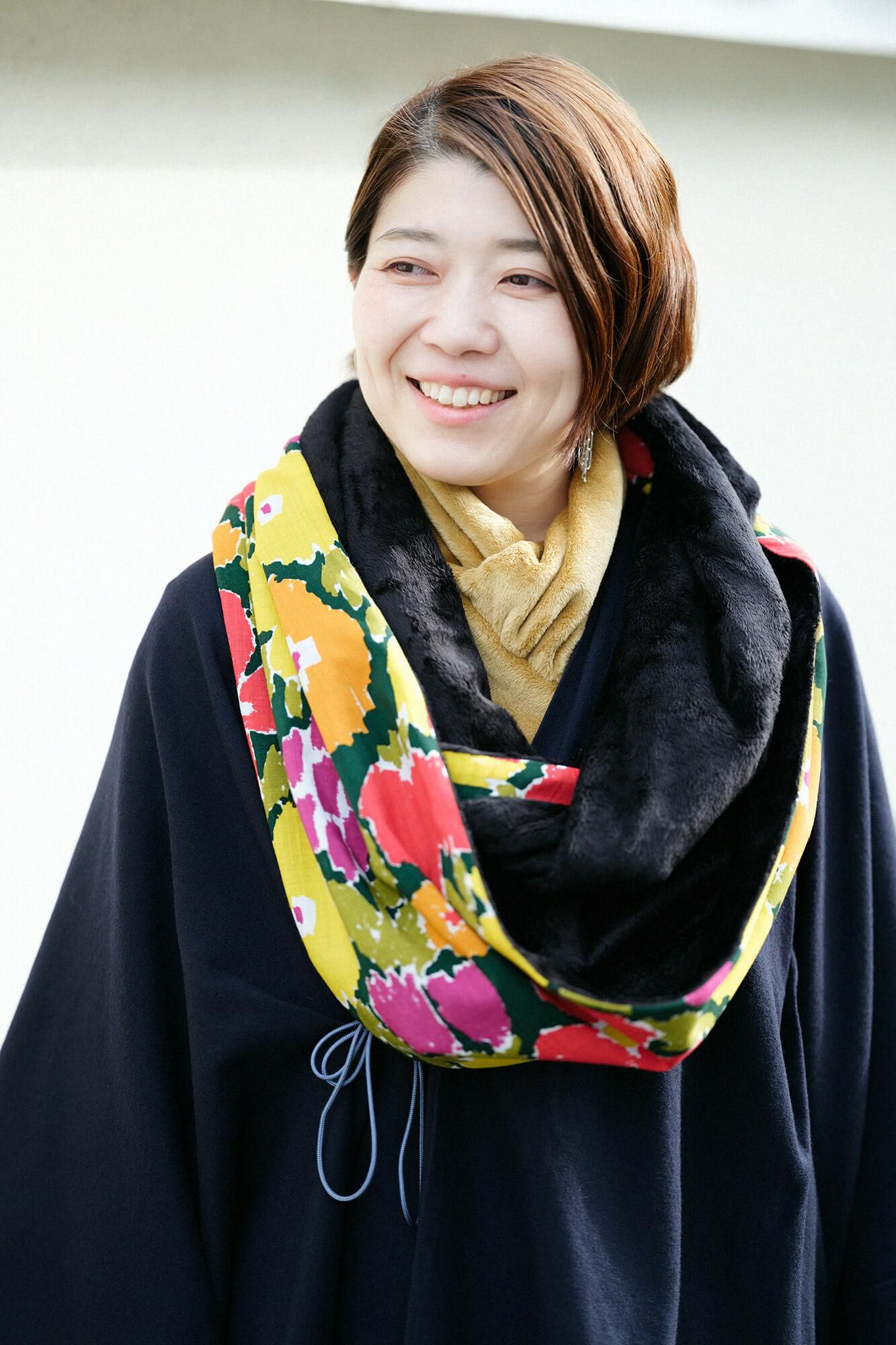 sou•sou モスリンボア えりまき 芍薬 sou•sou モスリンボア えりまき 芍薬
