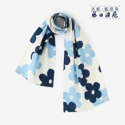 SOU・SOU　四角衣　藤田染苑　藍捺染 SOU・SOU 四角衣 藤田染苑 藍捺染
