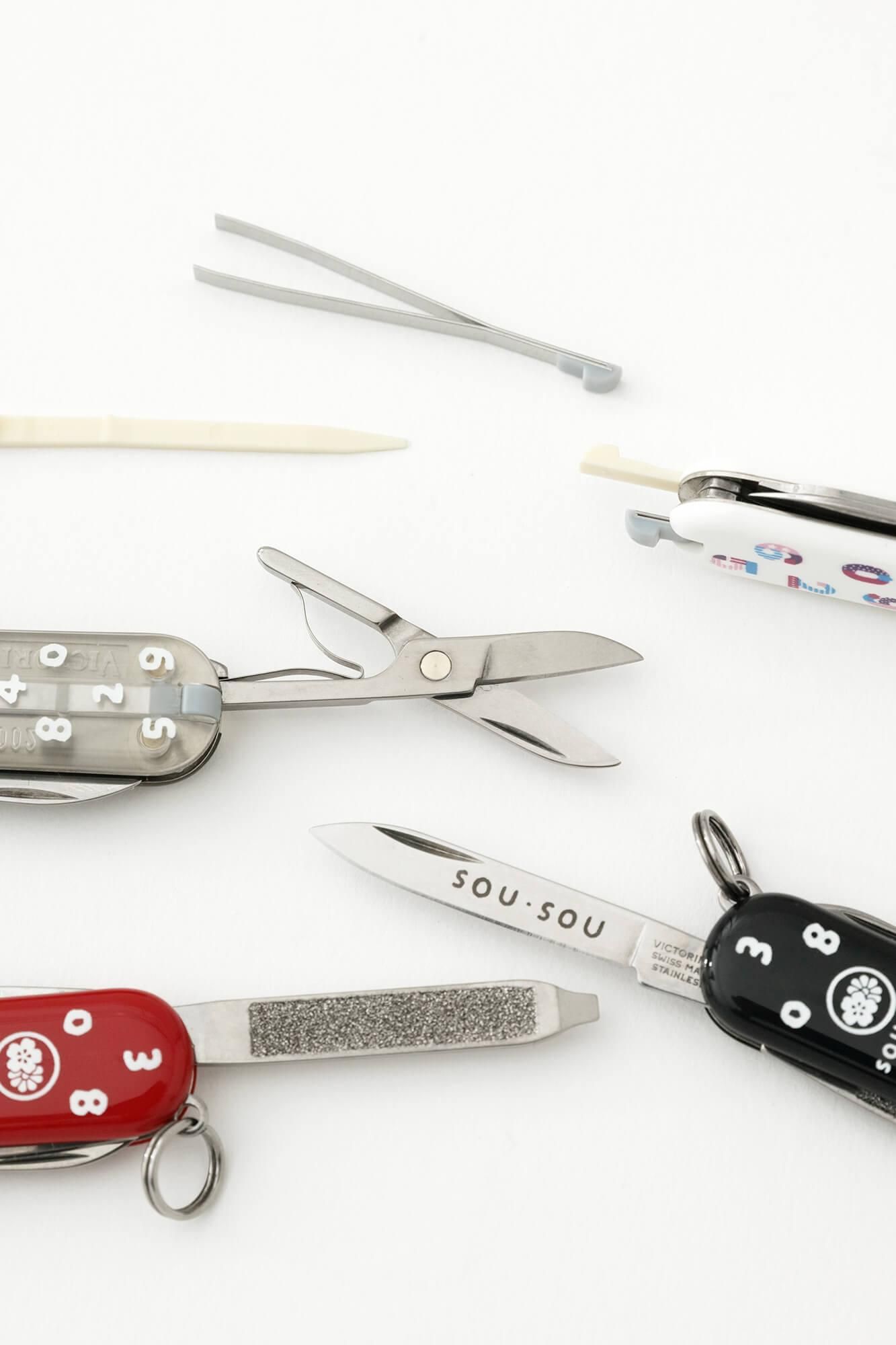 SOU・SOU 20周年 SOU・SOU×VICTORINOX たしなみ／SO-SU-Uクリア