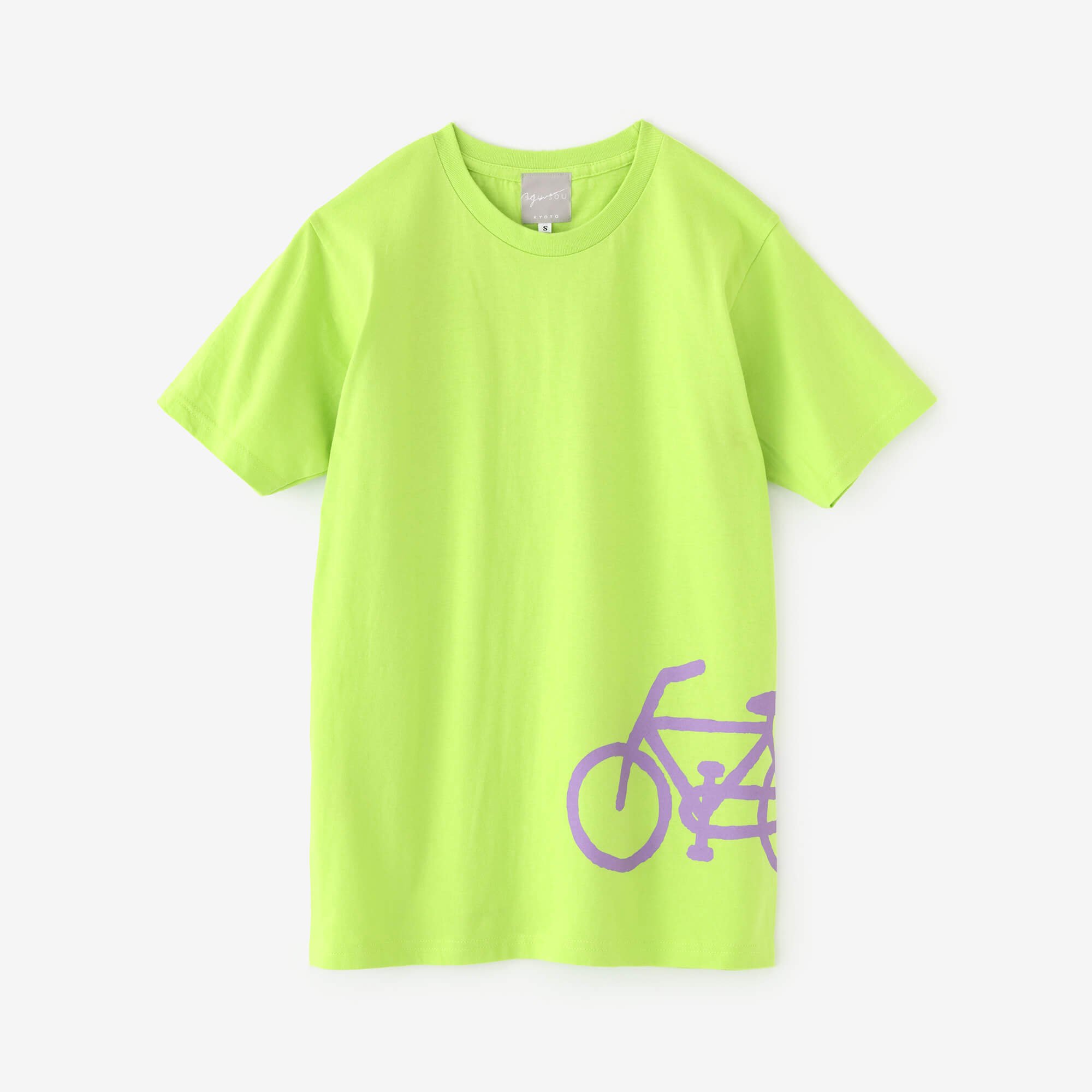 チャリンコ 半袖Tシャツ[5.0]／ライトグリーン - SOU・SOU netshop　（ソウソウ）　-　『新しい日本文化の創造』