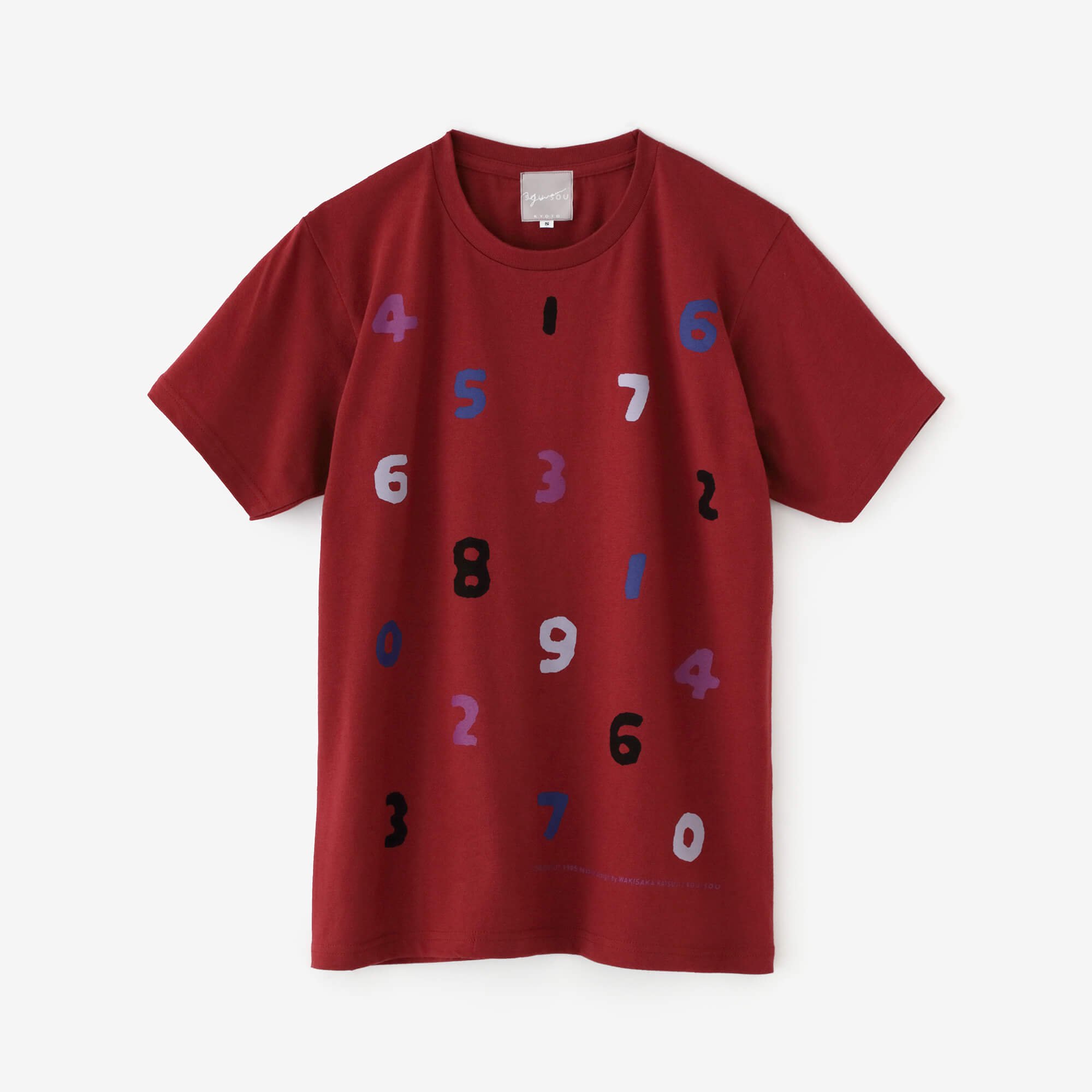 SO-SU-U 四味（よつみ） 半袖Tシャツ[5.0]／バーガンディ - SOU・SOU netshop　（ソウソウ）　-　『新しい日本文化の創造』
