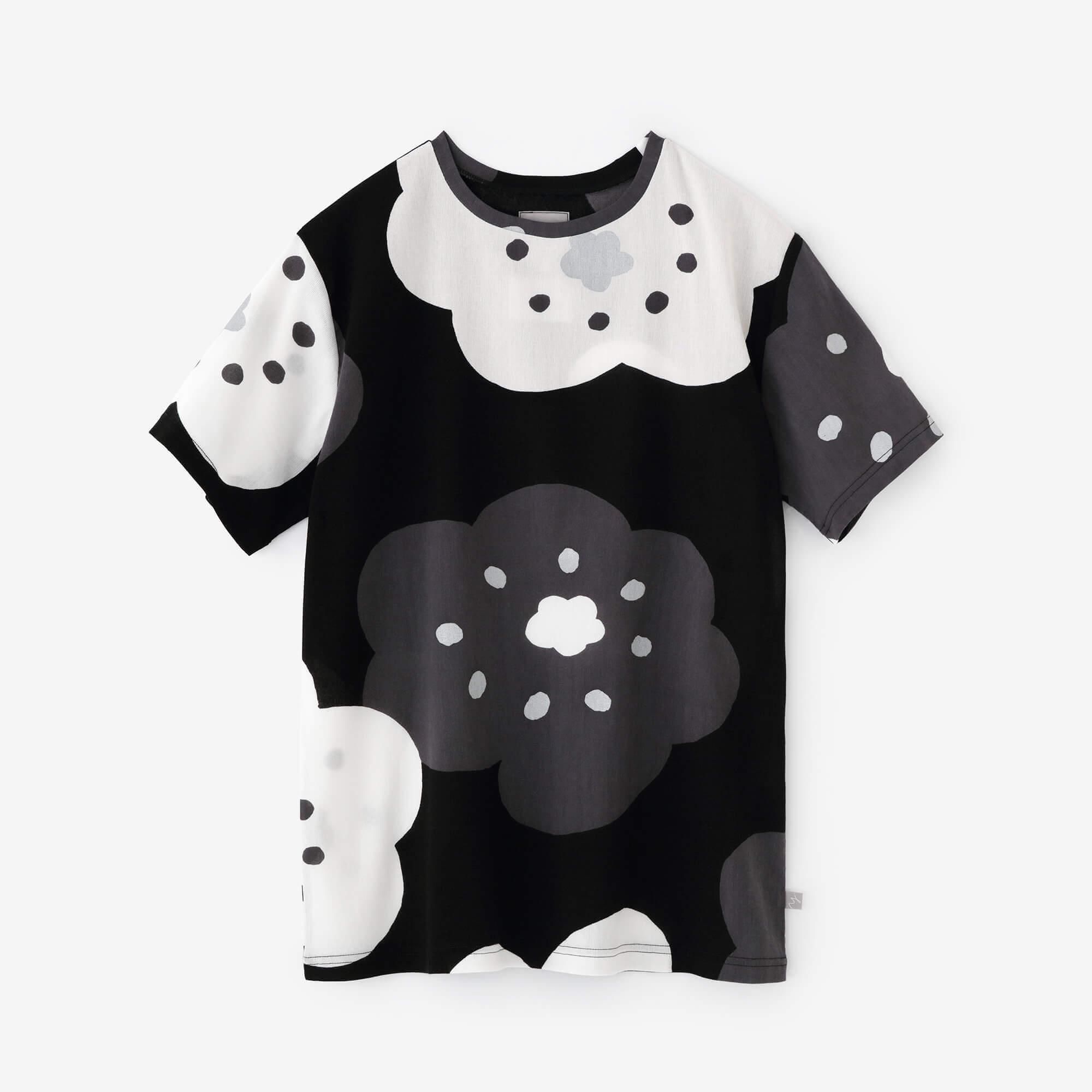 予約】高島縮 40/40 半袖Tシャツ／ほほえみ 夜半（やはん）（※5