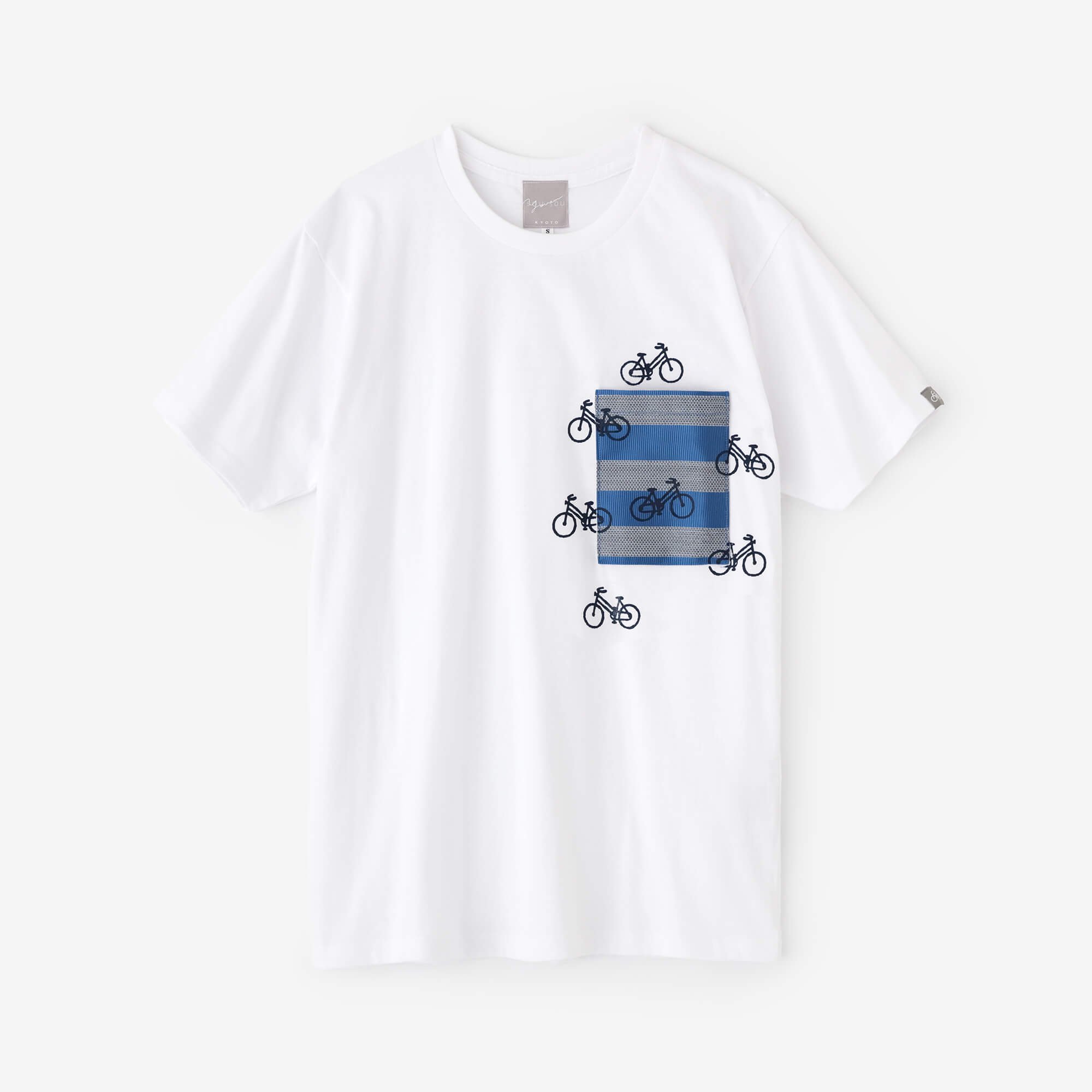 【net限定】半袖 ポケットTシャツ[5.0]／ホワイト×チャリンチャリン2 - SOU・SOU netshop　（ソウソウ）　-　 『新しい日本文化の創造』