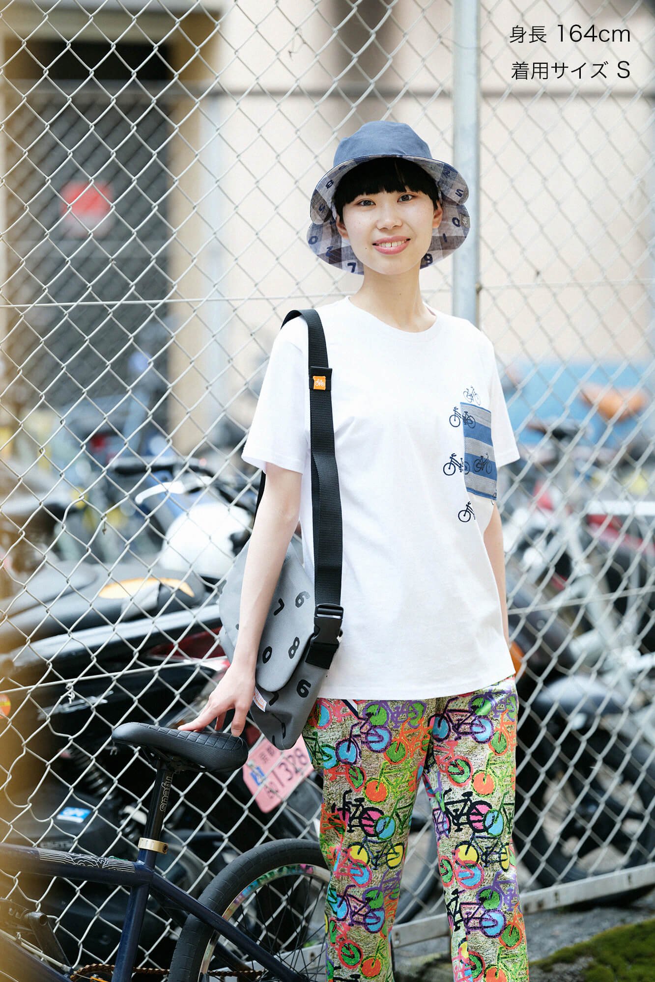 【net限定】半袖 ポケットTシャツ[5.0]／ホワイト×チャリンチャリン2 - SOU・SOU netshop　（ソウソウ）　-　 『新しい日本文化の創造』