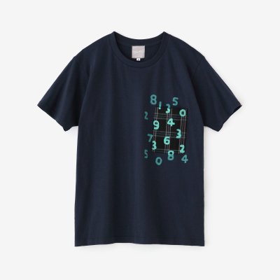 半袖 ポケットTシャツ － 涼し気なストライプのポケットに、チャリン