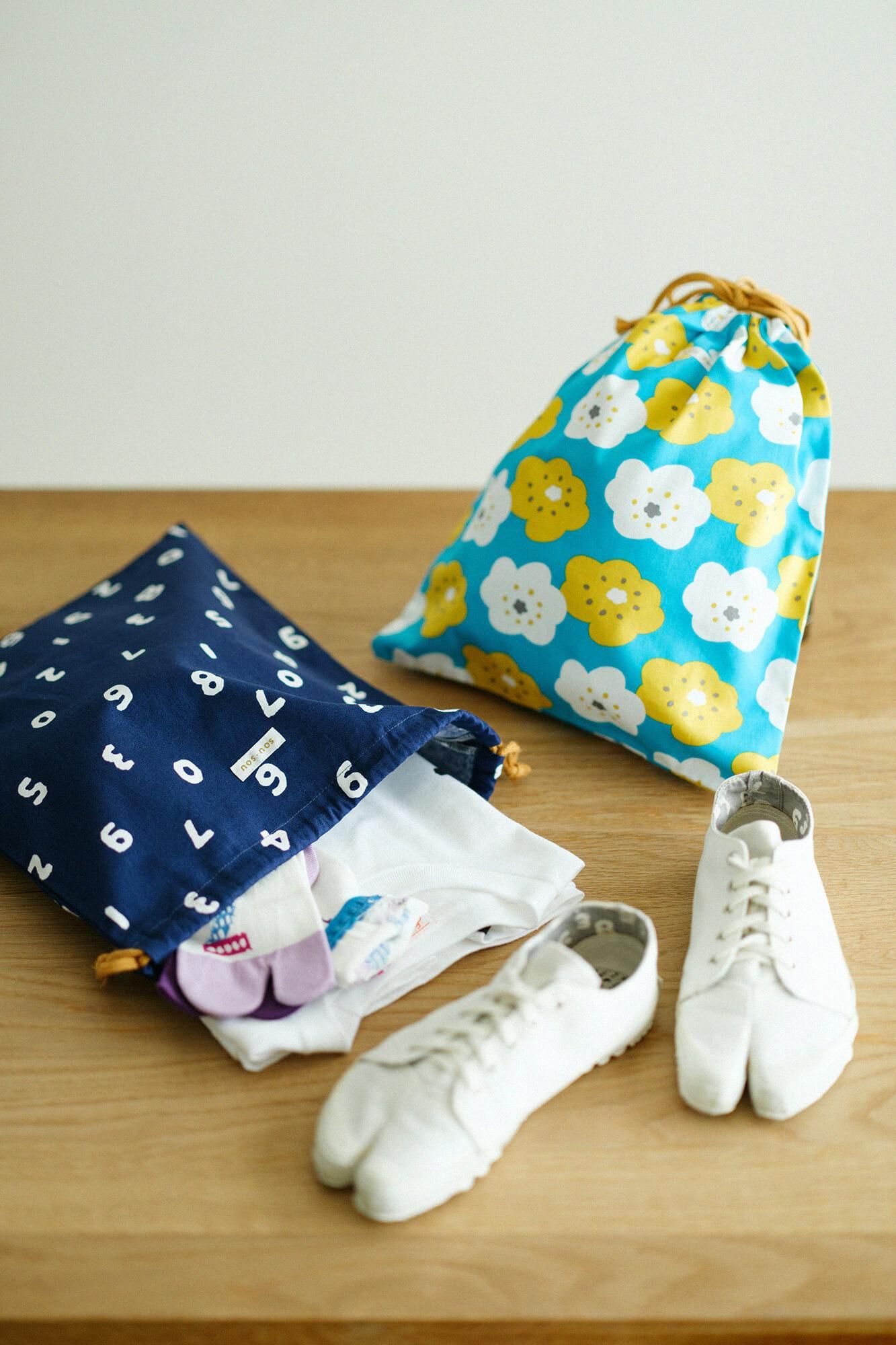 SOUSOU様、専用 SOU・SOU×丸眞 巾着袋 L／SO-SU-U - SOU・SOU netshop