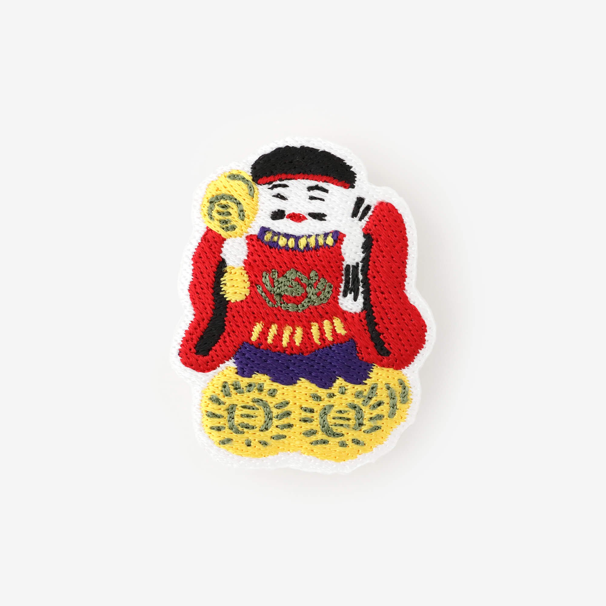 刺繍飾り（ししゅうかざり）／土人形（つちにんぎょう） 大黒（だいこく）さん - SOU・SOU netshop　（ソウソウ）　-　 『新しい日本文化の創造』