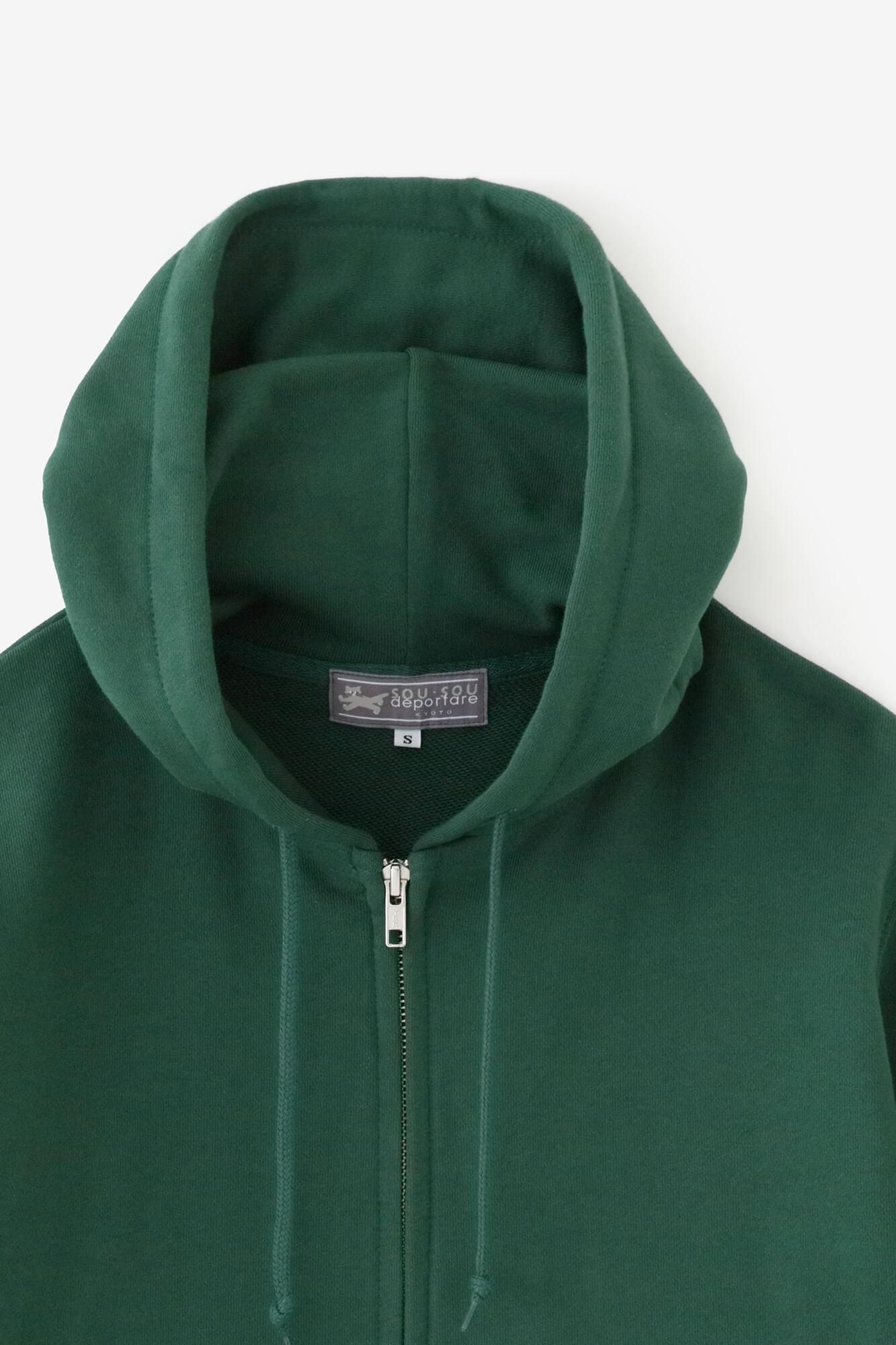 SO-SU-U デポルターレ ZIP UP スウェットパーカー[9.7
