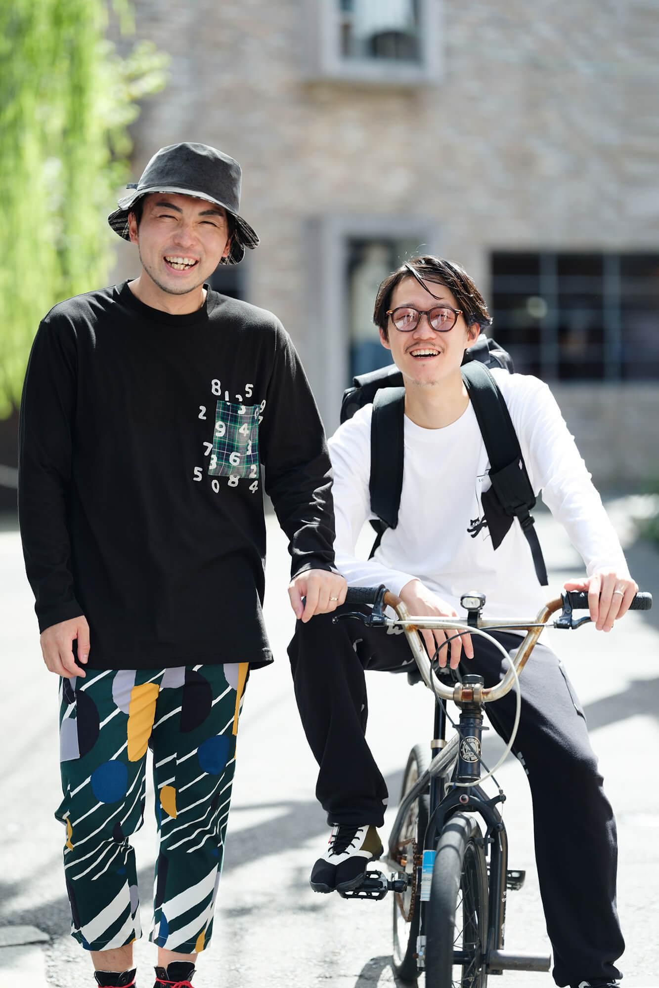 net限定】ストレッチ ドビー織 BIKEすててこ／銀河系（ぎんが