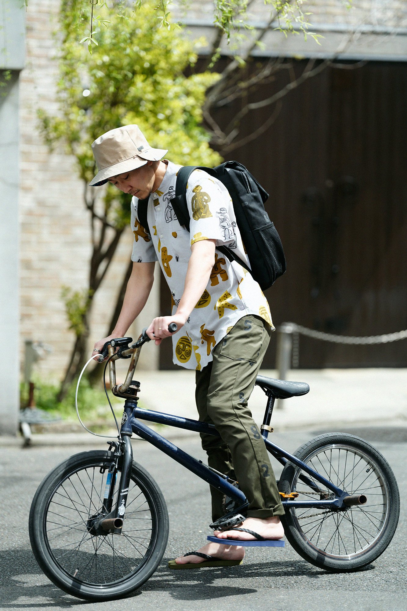 sousou le coq sportif ストレッチツイルBikeカーゴ