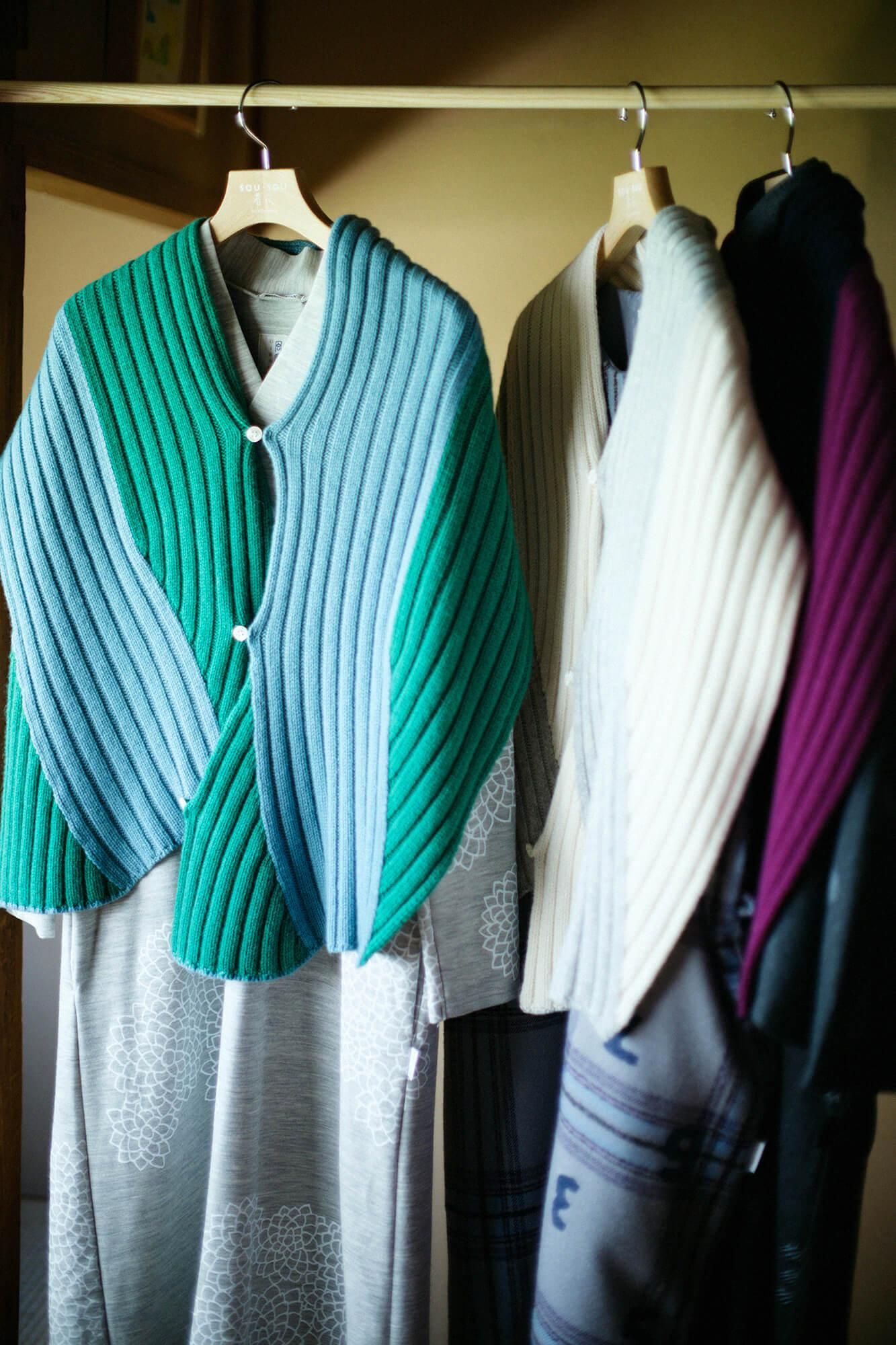 本日限定値下げ SOU SOU × ALPHAの枯山水 カシミヤ ストール