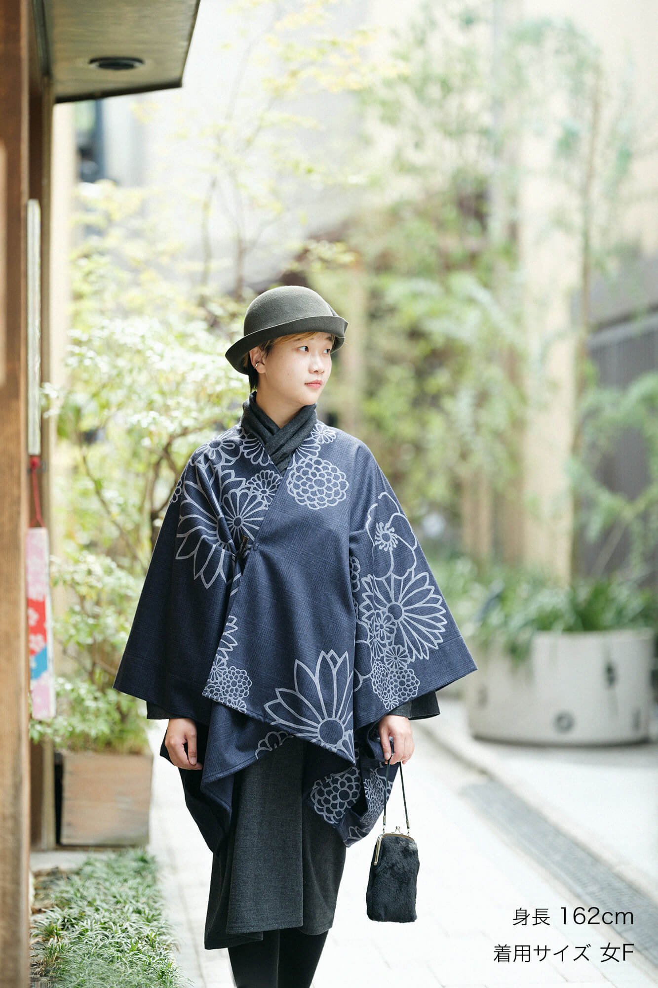 2024年最新海外 ソウソウ SOUSOU ニット kimono 羽織 着物 ポンチョ 