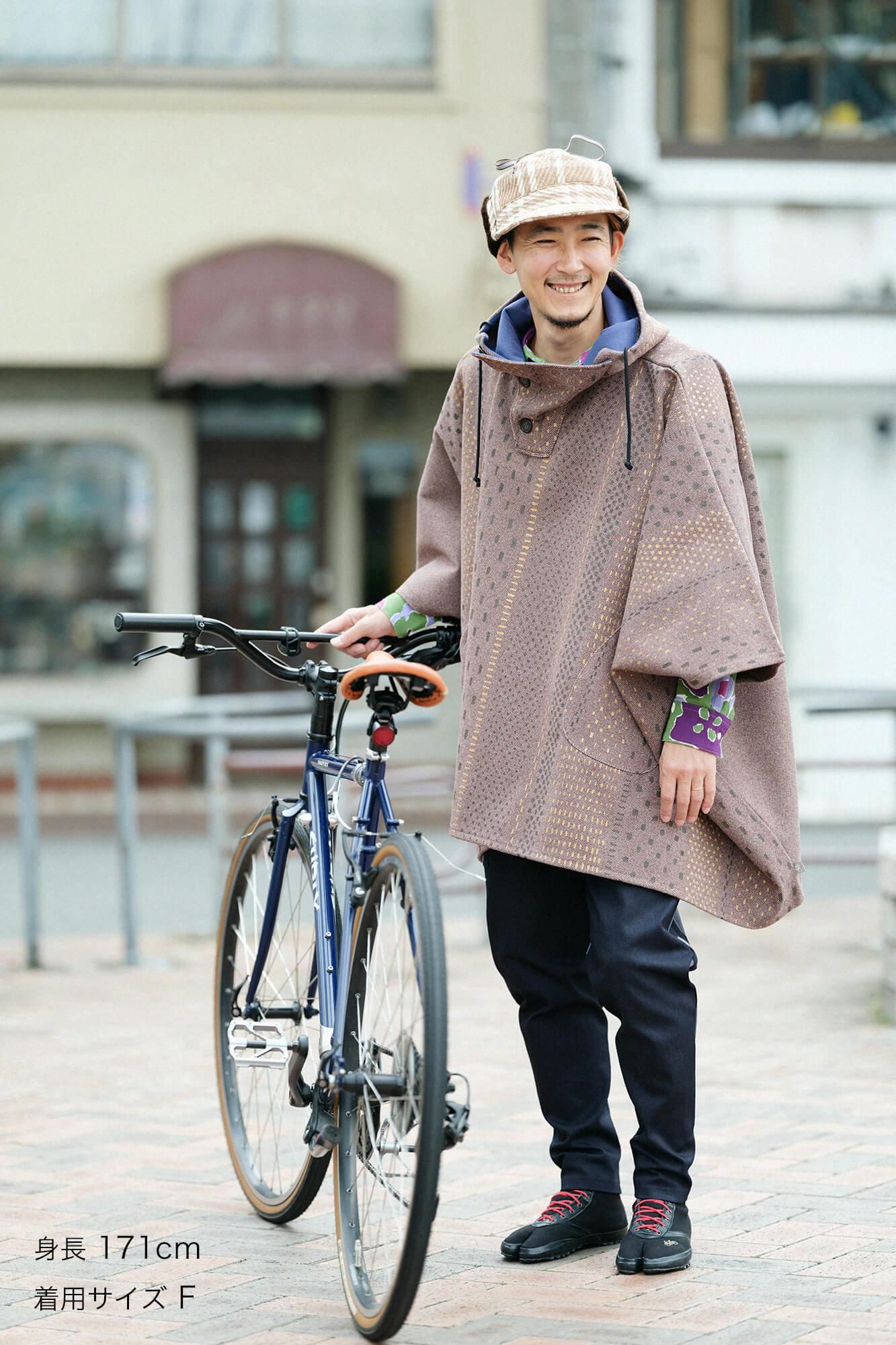 ＊美品＊sousou× le coq sportif BIKE ポンチョ＊