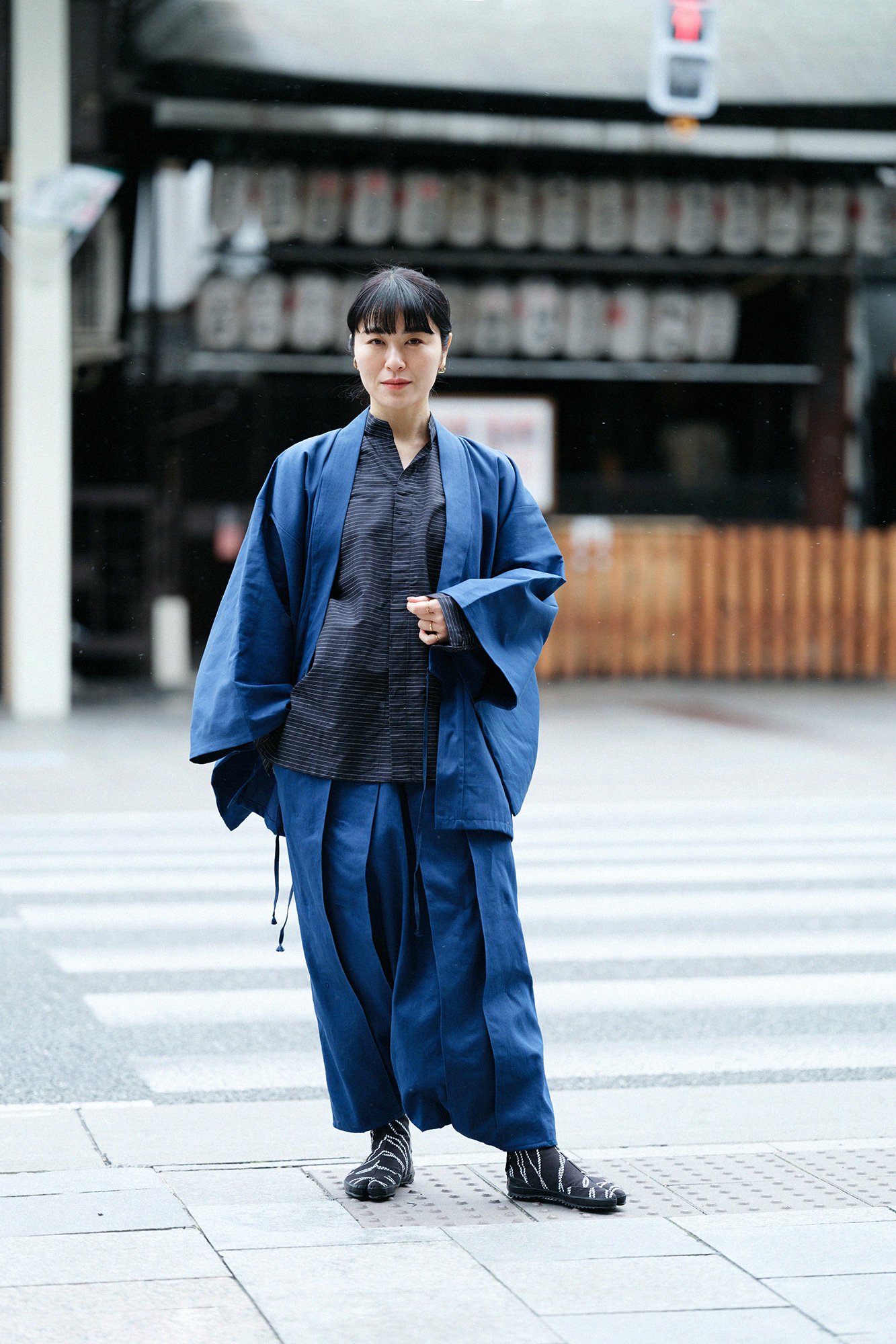 立衿 筒袖襯衣 - SOU・SOU netshop （ソウソウ） - 『新しい日本文化の 
