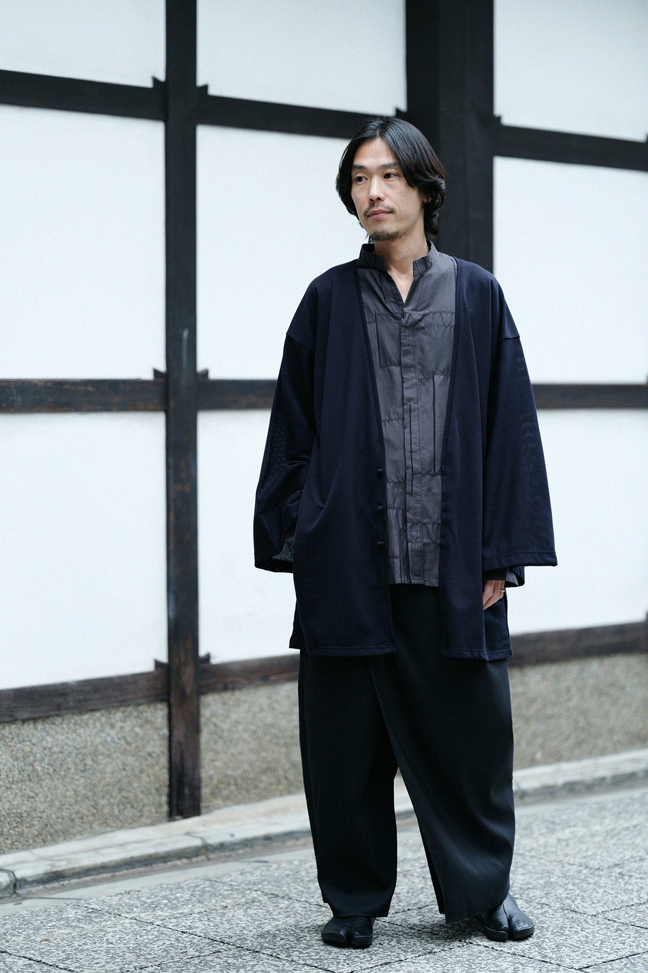 立衿 筒袖襯衣 - SOU・SOU netshop （ソウソウ） - 『新しい日本文化の 