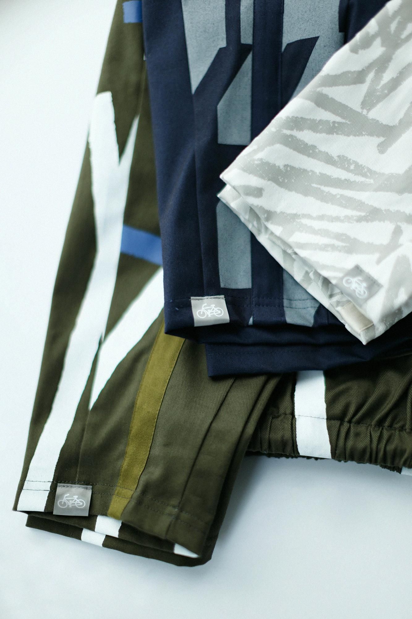 ストレッチツイル BIKEジョードプル／ぎざぎざ 象牙色（ぞうげ