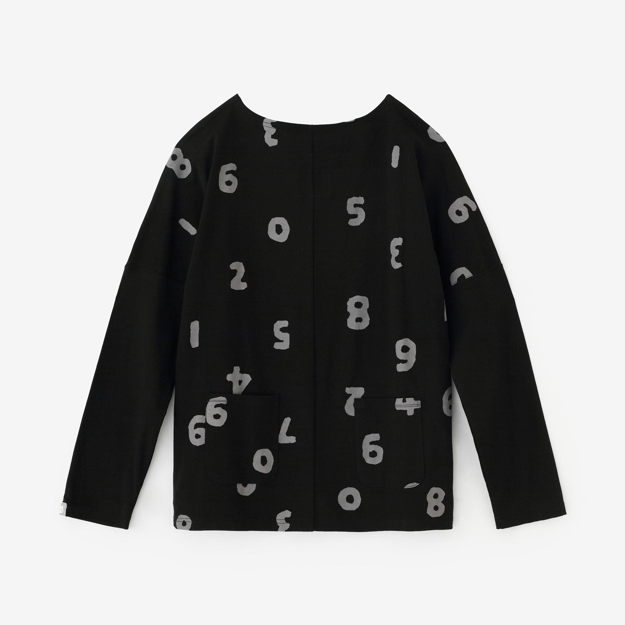 正規店仕入れの 両面編（りょうめんあみ） 型ぬき長袖Tシャツ／SO-SU-U上下 トップス