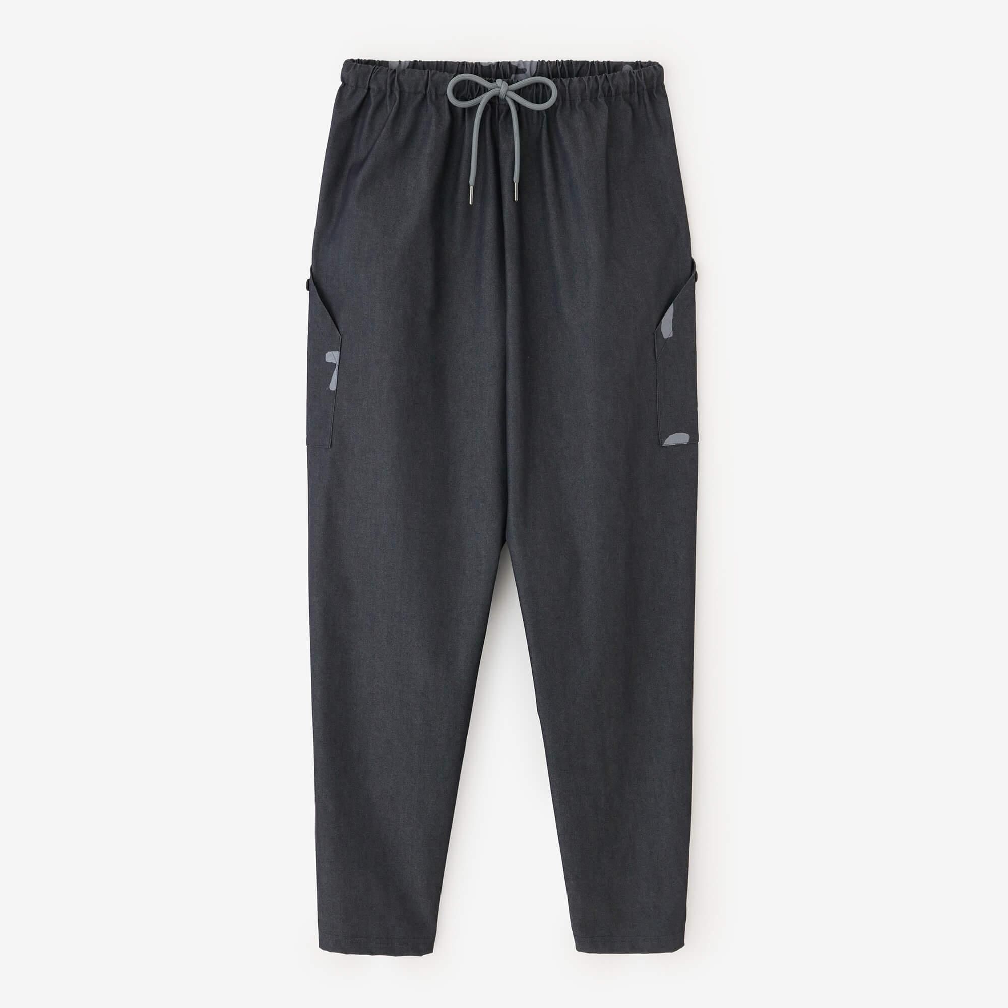 年末のプロモーション大特価！ 綿×クールモーション(R) BIKEジョードプル／ヘザーネイビー×SO パンツ