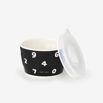器になるレンジパックS／ほほえみ 濡羽色（ぬればいろ） - SOU
