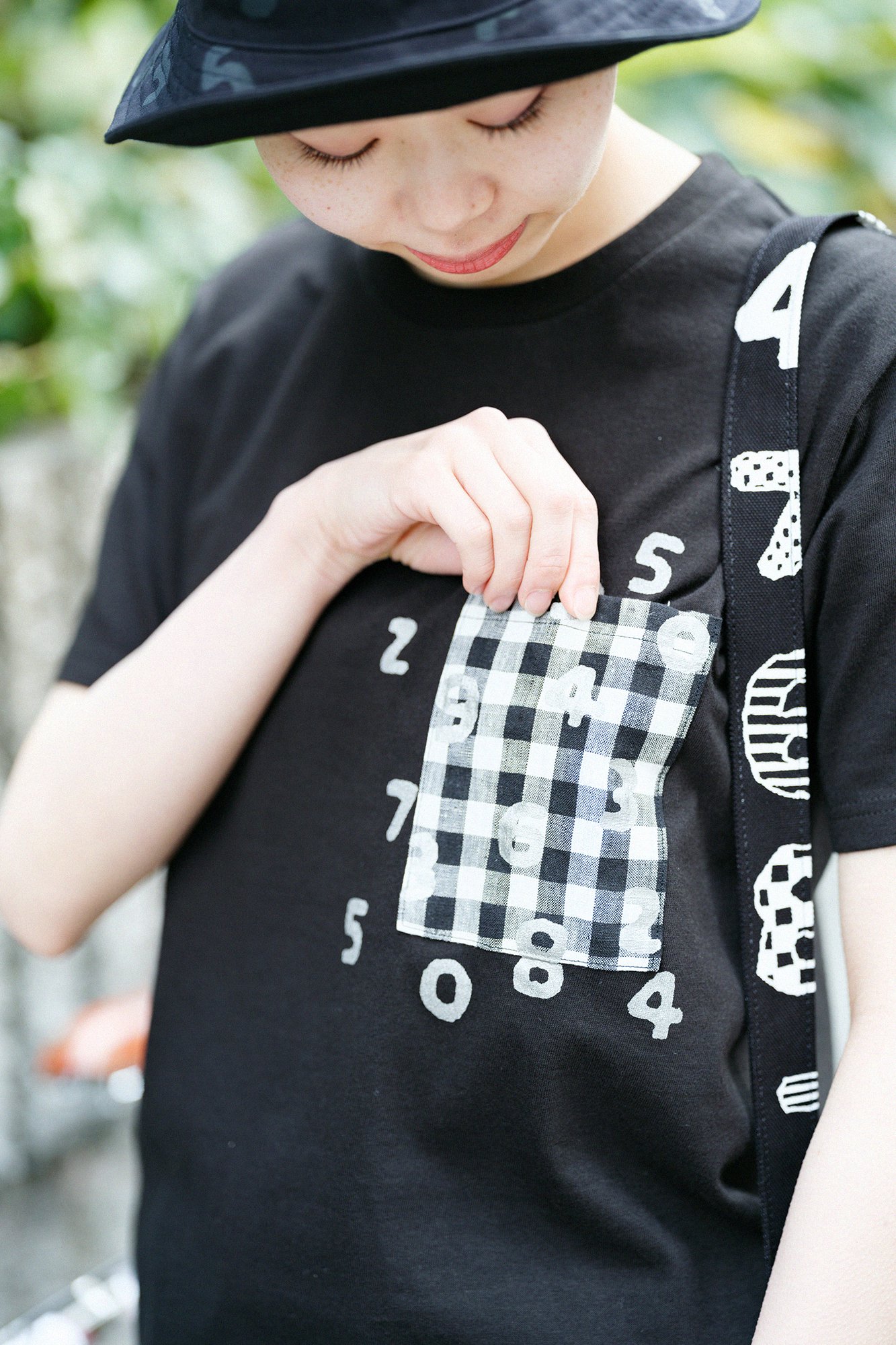 【予約10%OFF】半袖 ポケットTシャツ[5.0]／ブラック×SO-SU-U昆（こん）（※5月上旬発送予定） - SOU・SOU netshop　 （ソウソウ）　-　『新しい日本文化の創造』