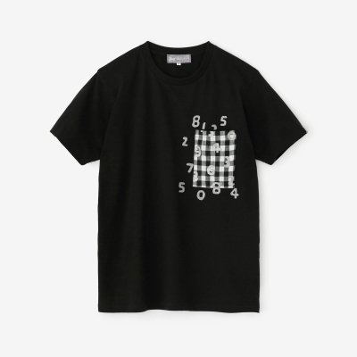 【net先行】半袖 ポケットTシャツ[5.0]／ブラック×チャリンチャリン（※5月6日以降順次発送） - SOU・SOU netshop　（ソウソウ）　 -　『新しい日本文化の創造』