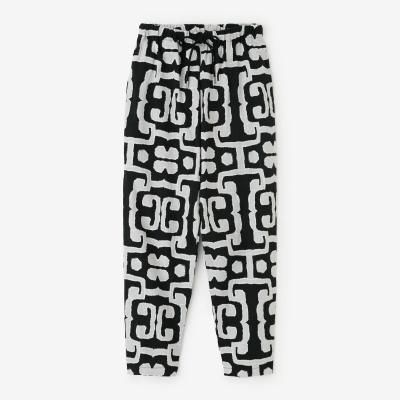 激安 超特価商店街  予約】高島縮 20/20 イージーテーパードパンツ／濃鉛（こい パンツ