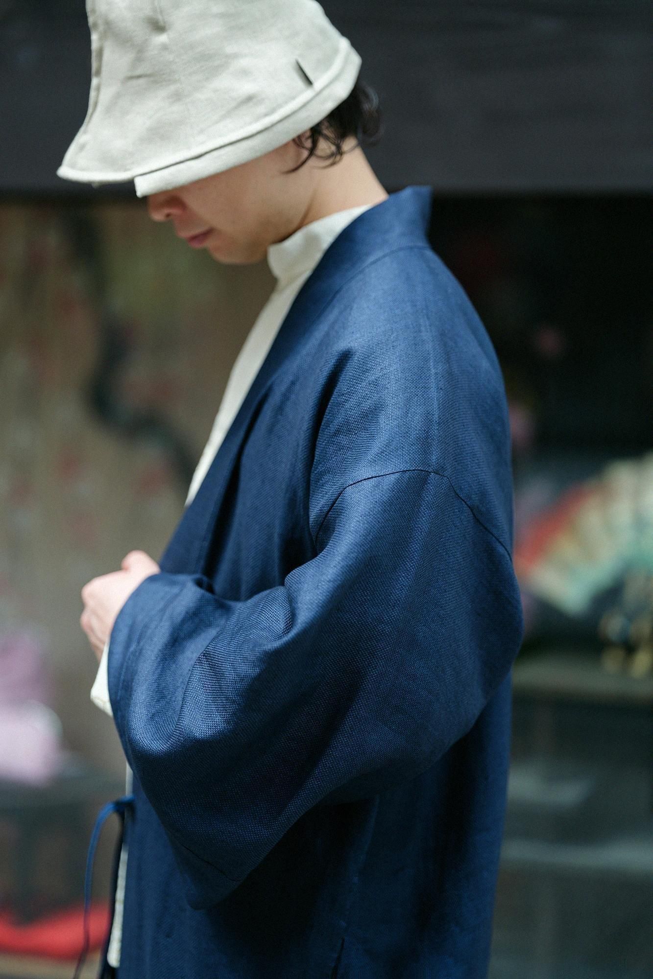 sou sou 袢纏 net限定20%OFF】ジャカール 袢纏（はんてん） 間（けん） 袷