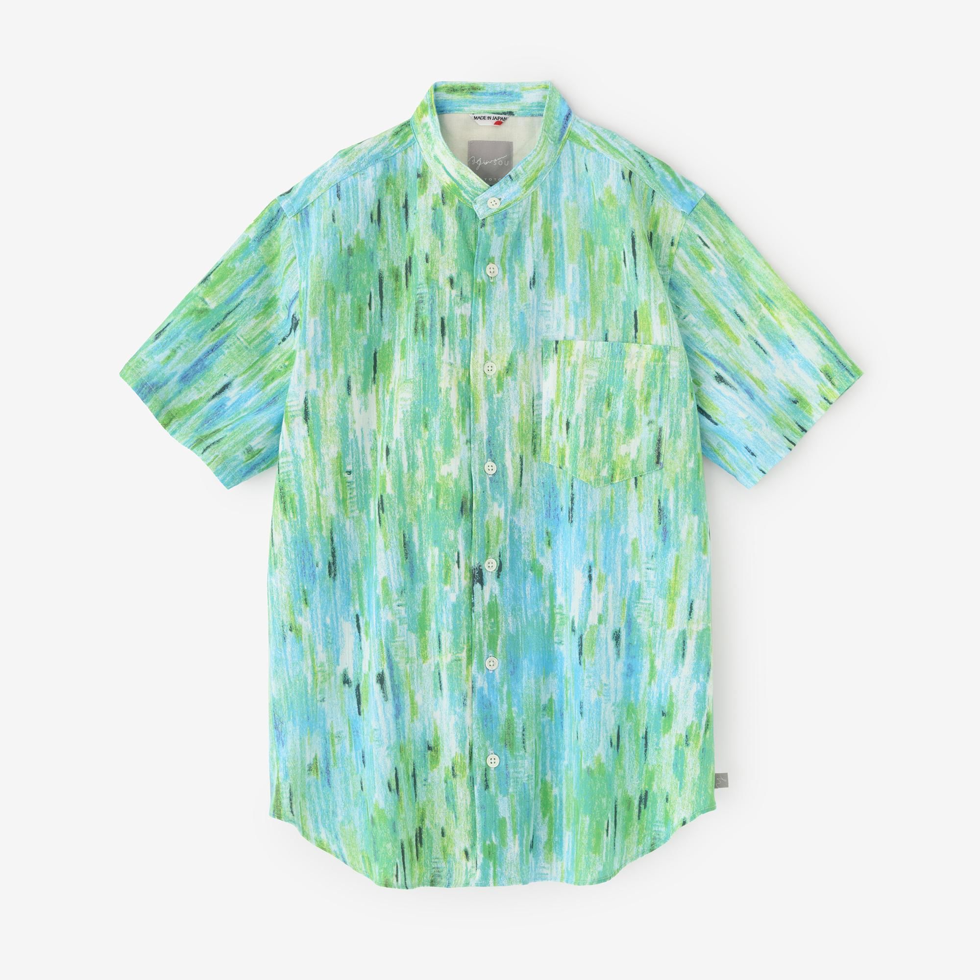 a5 良品 ソウソウ/坂尾織物/ジバン 半袖Tシャツ/カットソー Sの