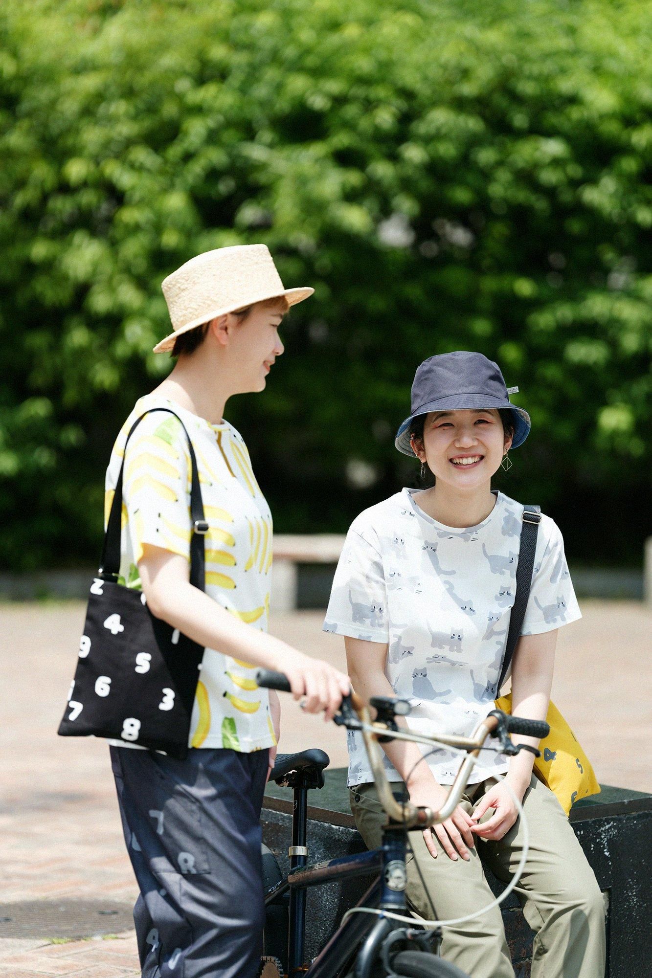 net限定】高島縮 40/40 半袖Tシャツ／バナナ - SOU・SOU netshop