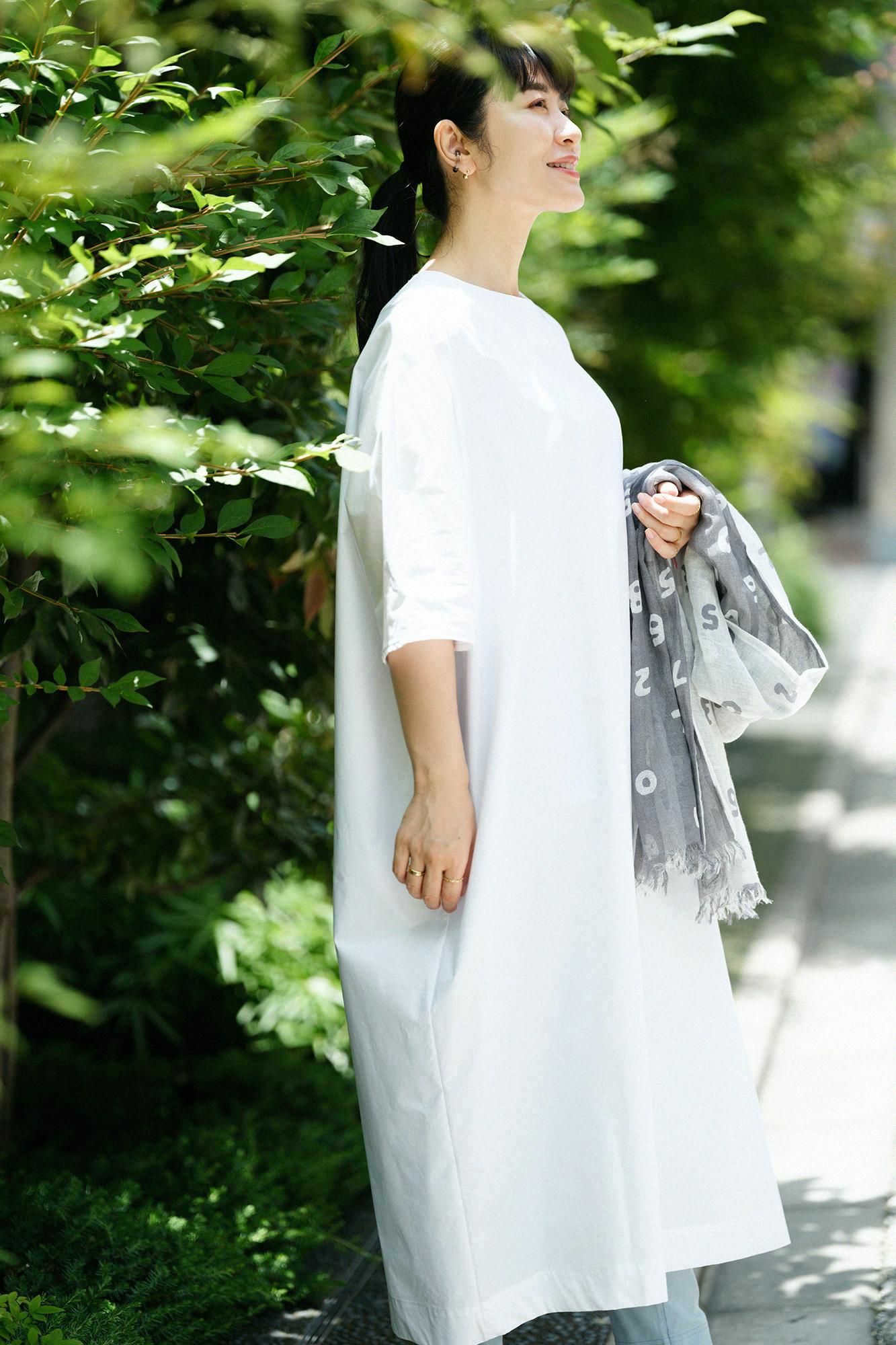 ドルマンスリーブ ラルゴワンピース マキシ丈／つくも - SOU