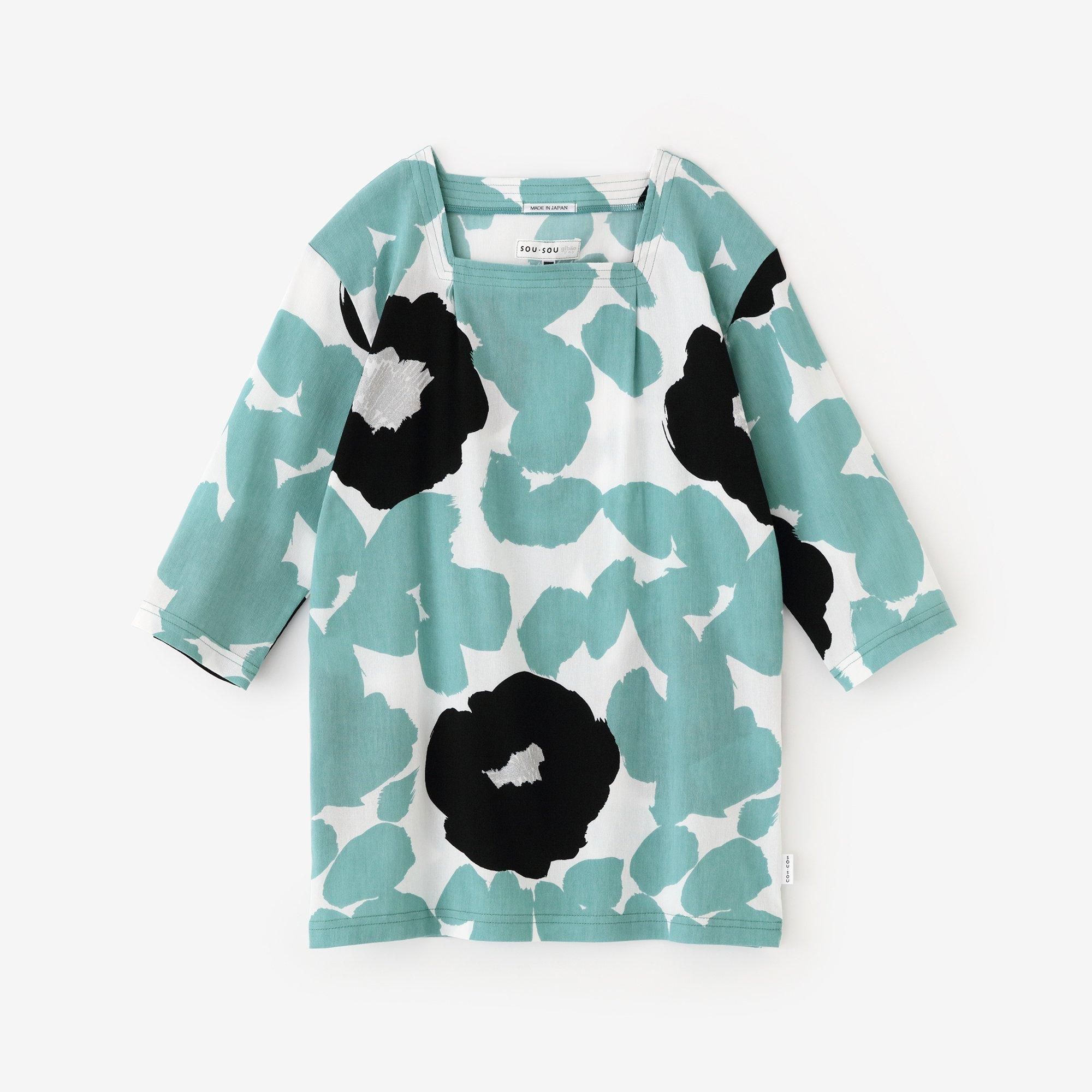 SOU.SOU xワコール 高島縮 40/40 寛　ねまき 五分袖 新品未使用 SOU.SOU xワコール 高島縮 40/40 寛 ねまき 五分袖 新品未